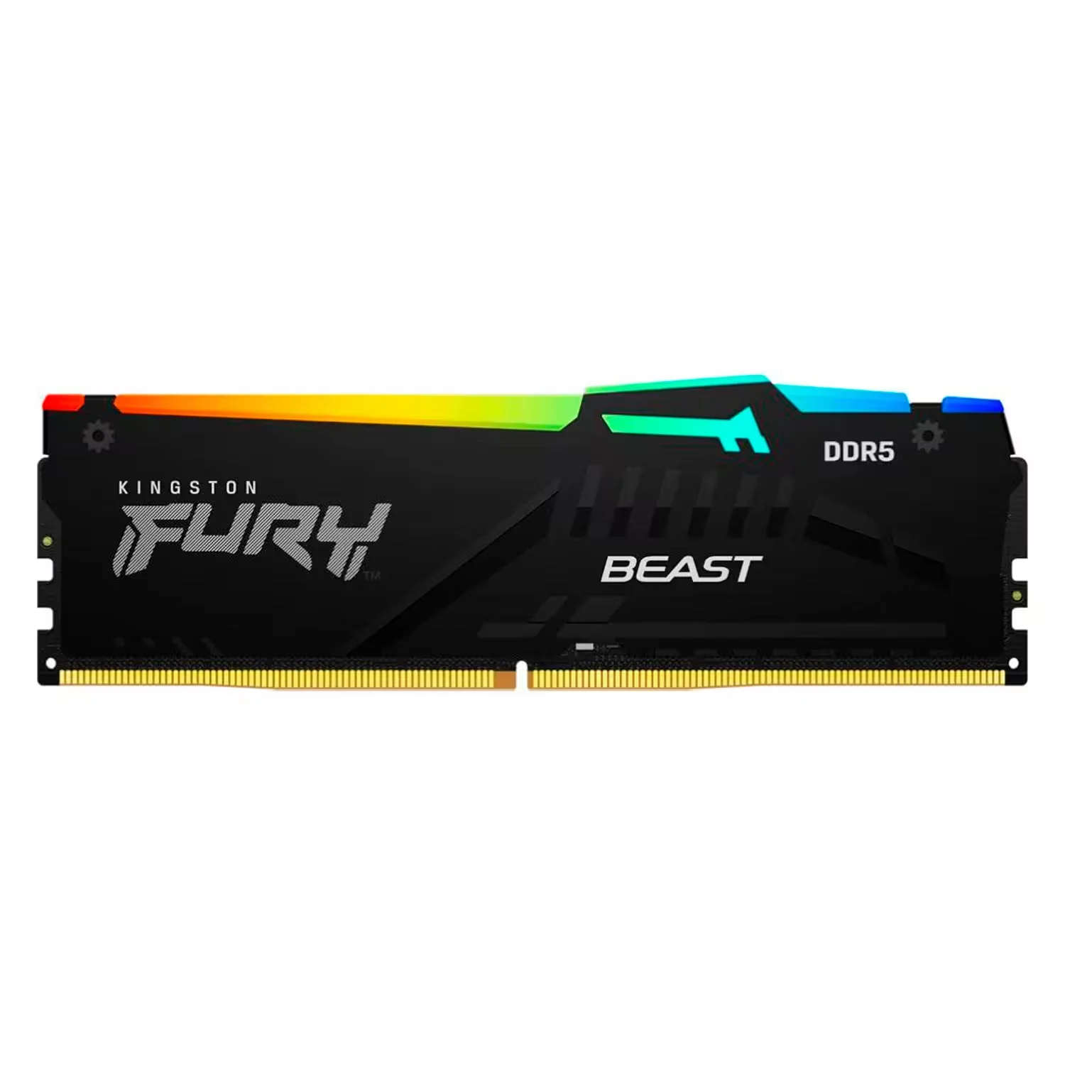 Memória RAM Kingston Fury Beast RGB 16GB DDR5 6000 MHz - KF556C36BBEA-16