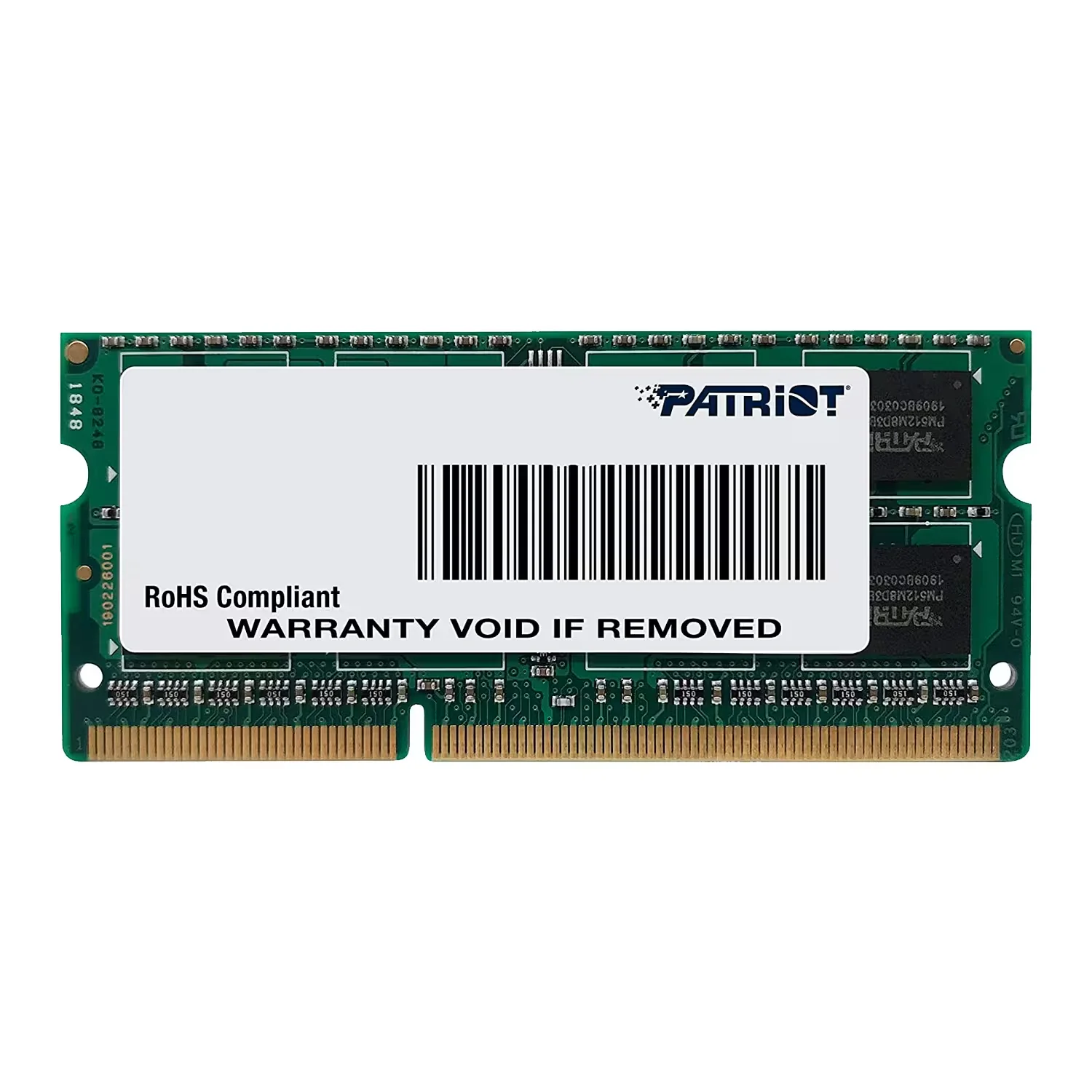 Memória RAM Patriot Signature 8GB DDR3 1600MHz para Notebook - PSD38G1600L2S