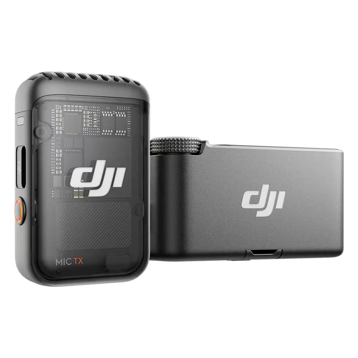 Microfone Lapela DJI Mic 2 USB-C 1 TX + 1 RX FCC Sem Fio para Smartphone - Preto