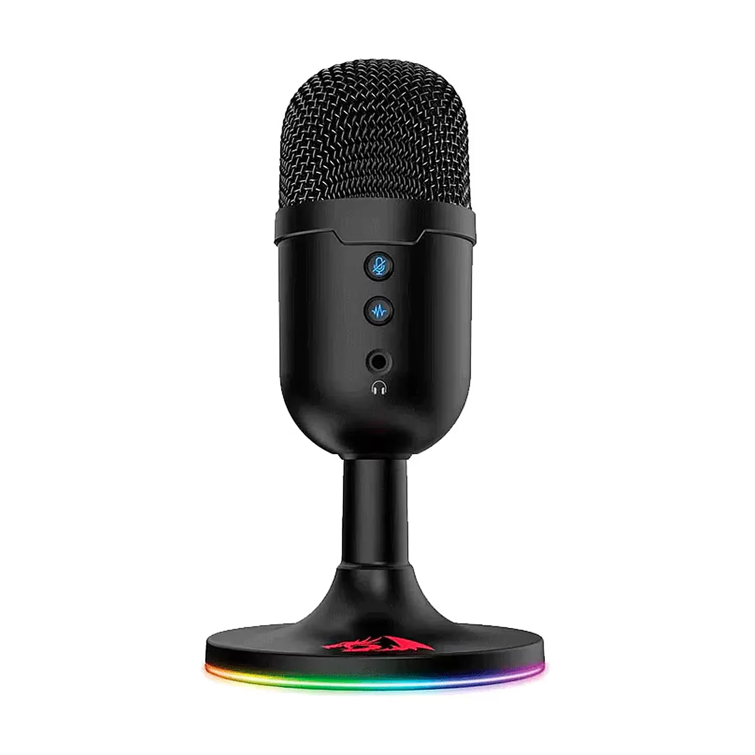 Microfone Redragon Pulsar Streaming GM303 - Preto