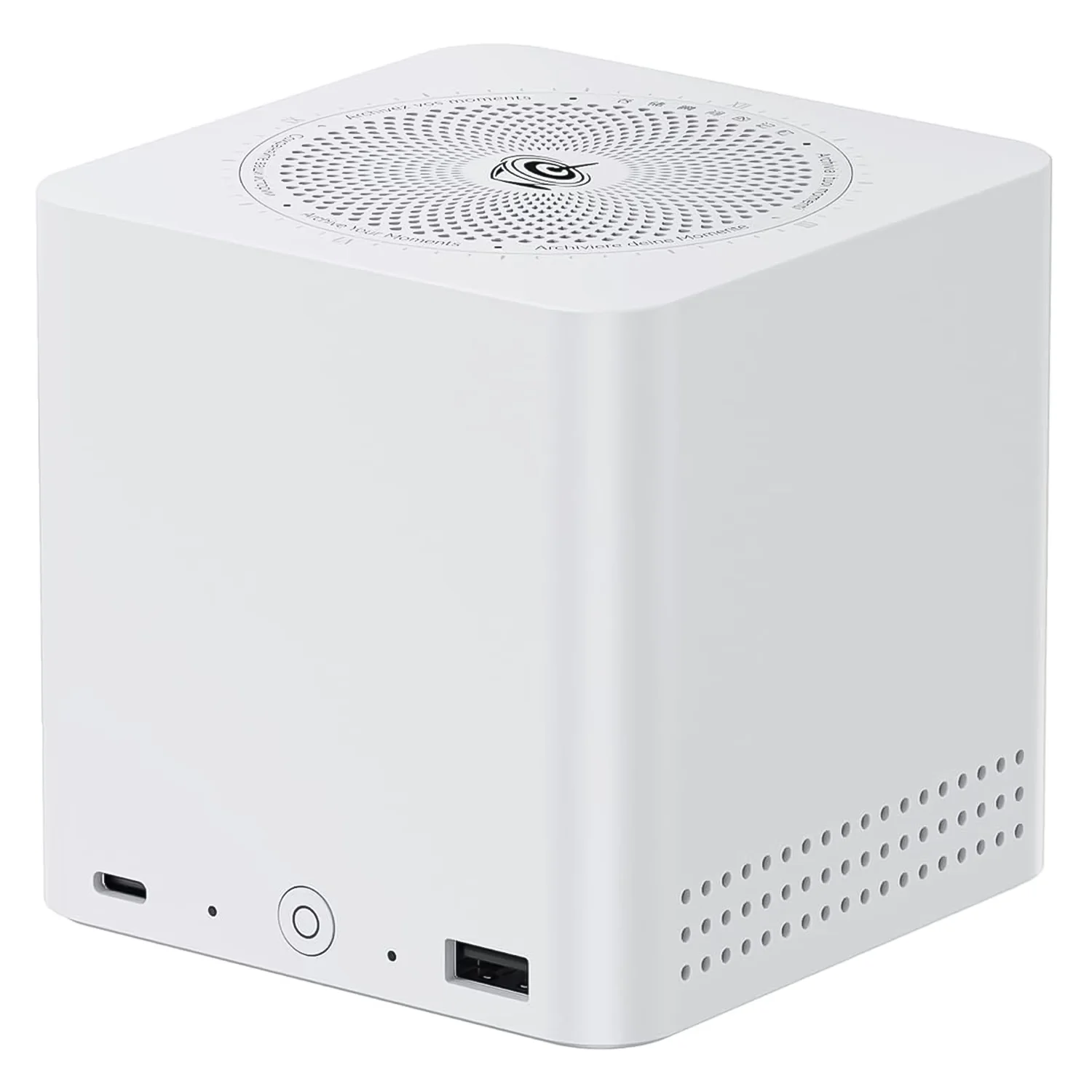 Mini PC Servidor NAS Beelink ME Mini 6 Intel N150 64GB eMMC 12GB RAM - Branco