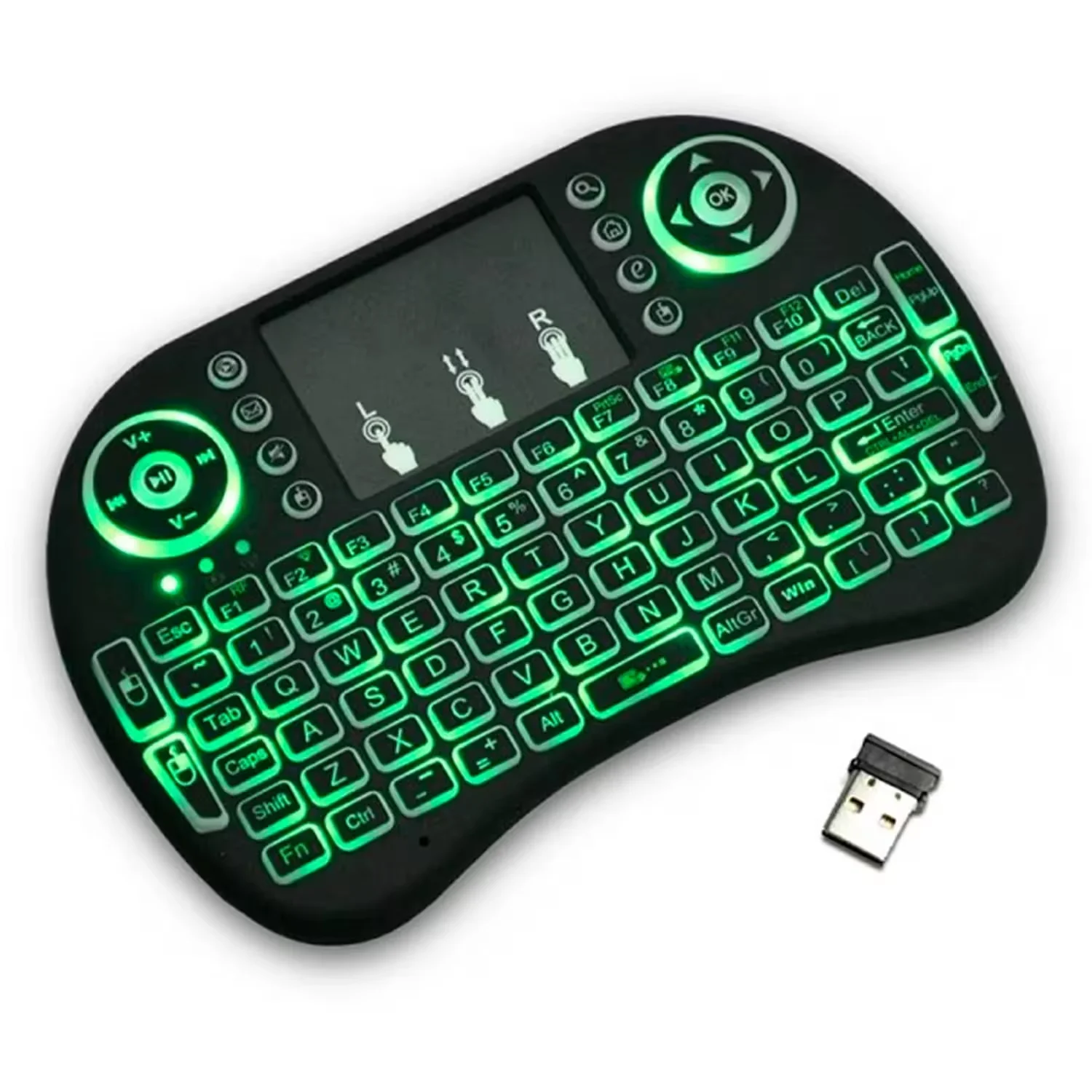 Mini teclado Touchpad Satellite AK-724G - Preto