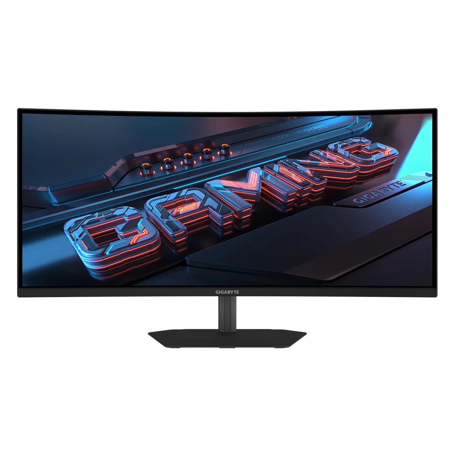 Monitor Gamer Gigabyte GS34WQCA 34" QHD Curvo 120Hz VA - Preto