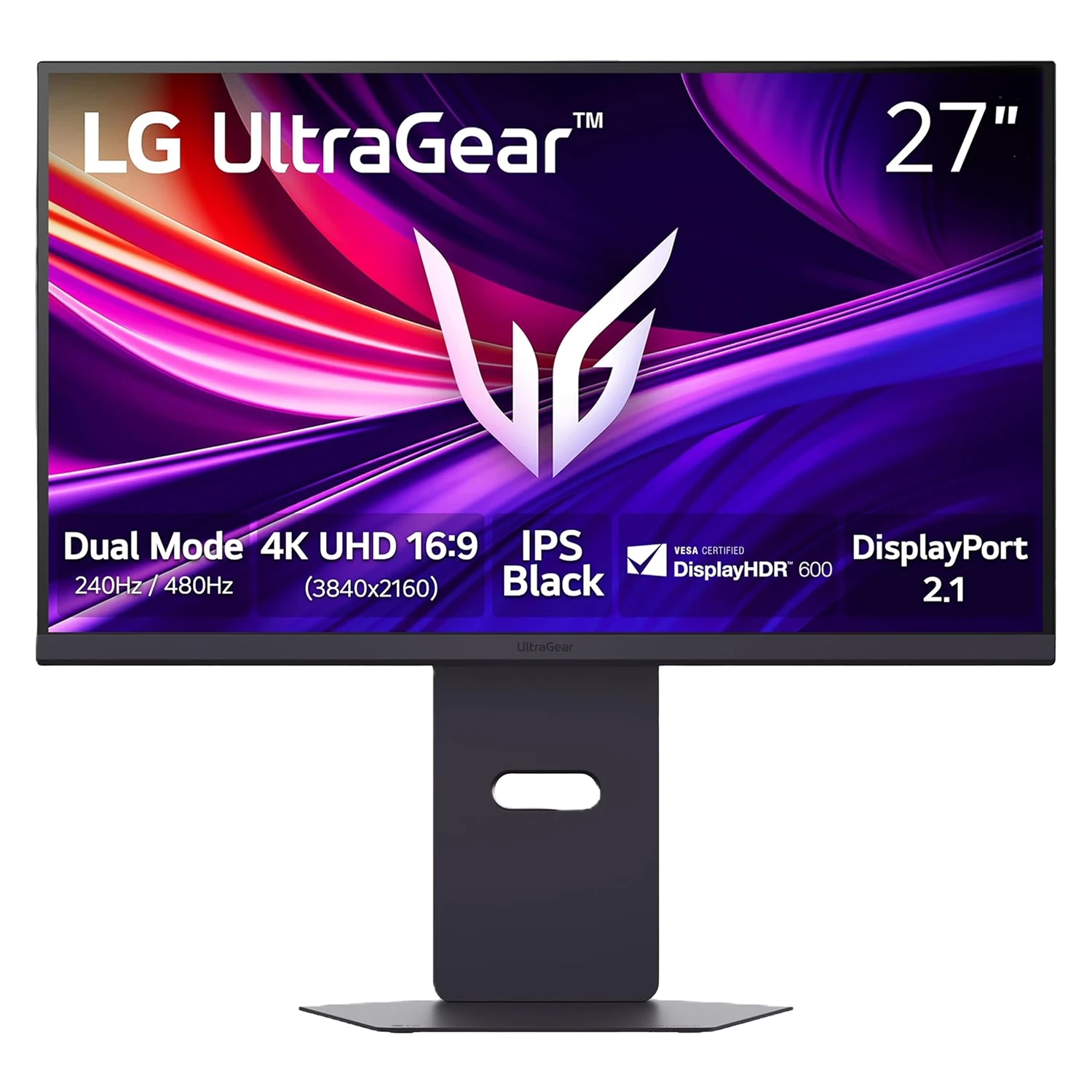 Monitor Gamer LG UltraGear 27G850A-B 27" Ultra HD 480Hz IPS - Preto