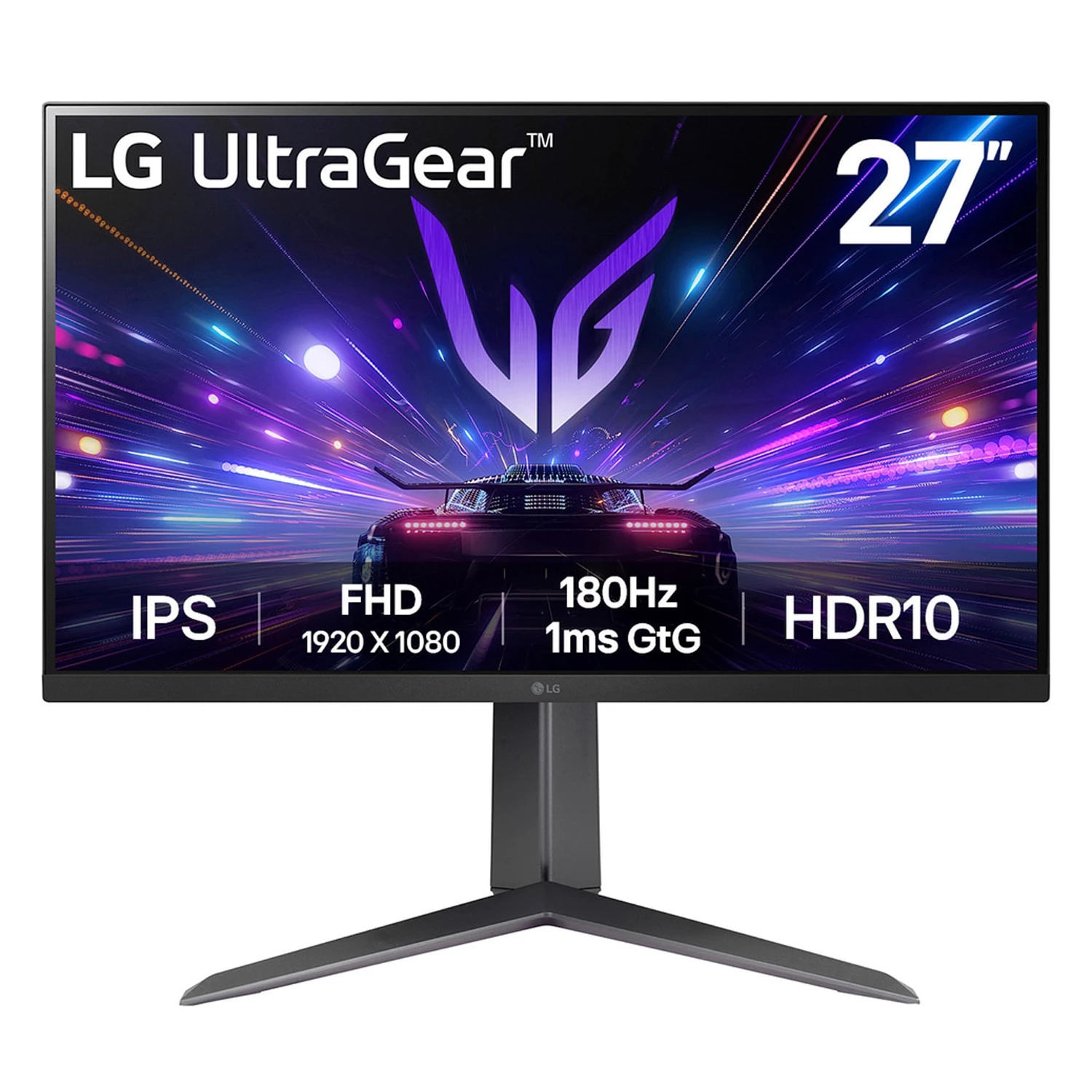 Monitor Gamer LG UltraGear 27GS65F 27" Full HD 180Hz IPS - Preto
