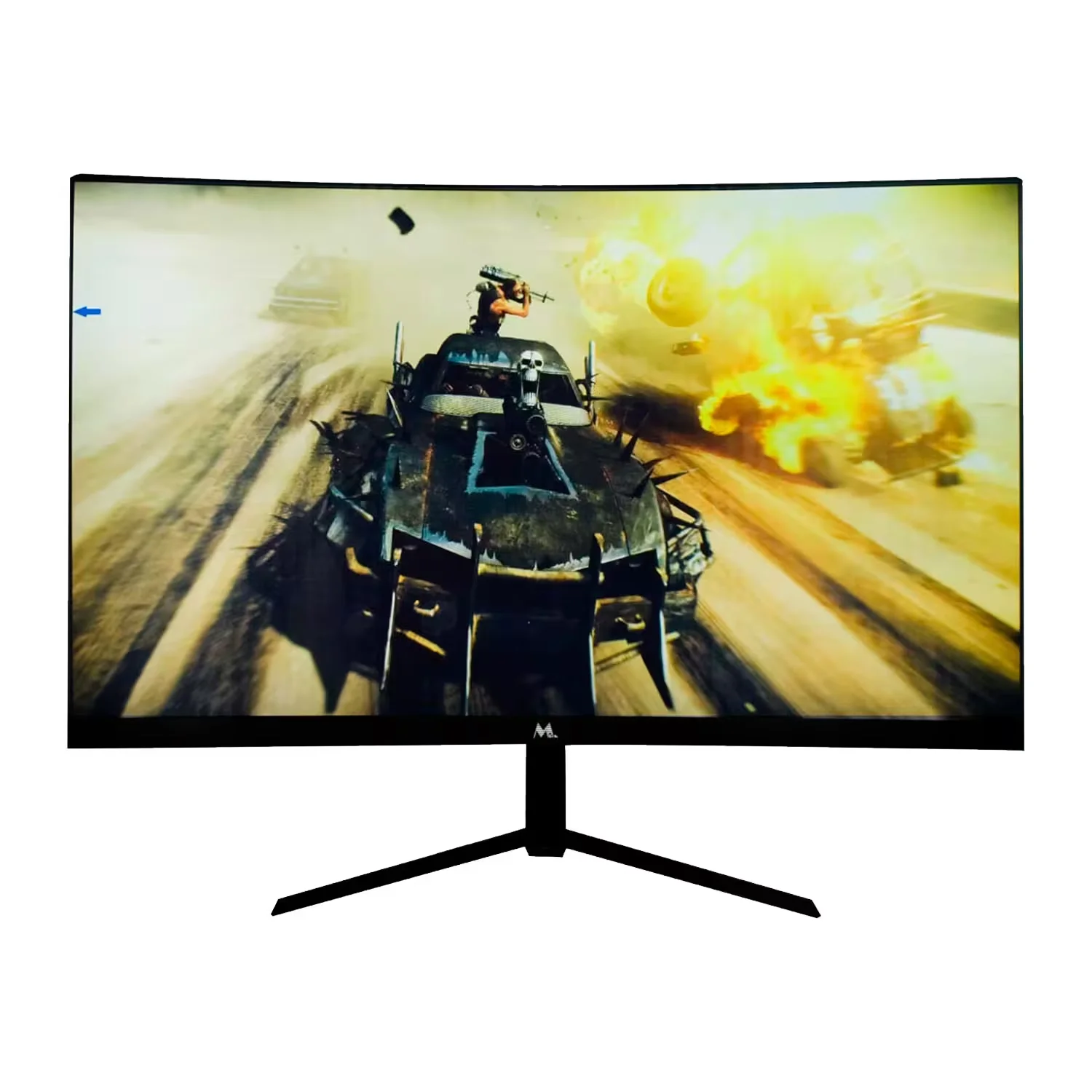 Monitor Gamer Mtek M24SFV165C 24" Full HD 165Hz Curvo - Preto