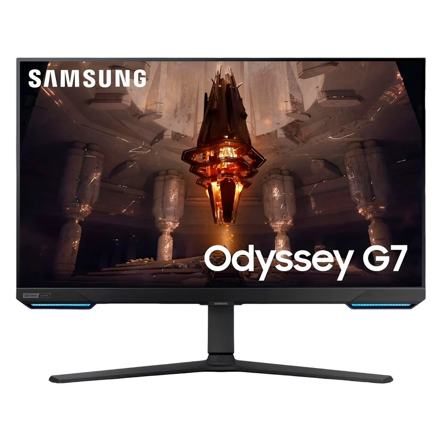 Monitor Gamer Samsung Odyssey G7 LS28BG702EN 28" 4K Ultra HD 144Hz IPS - Preto