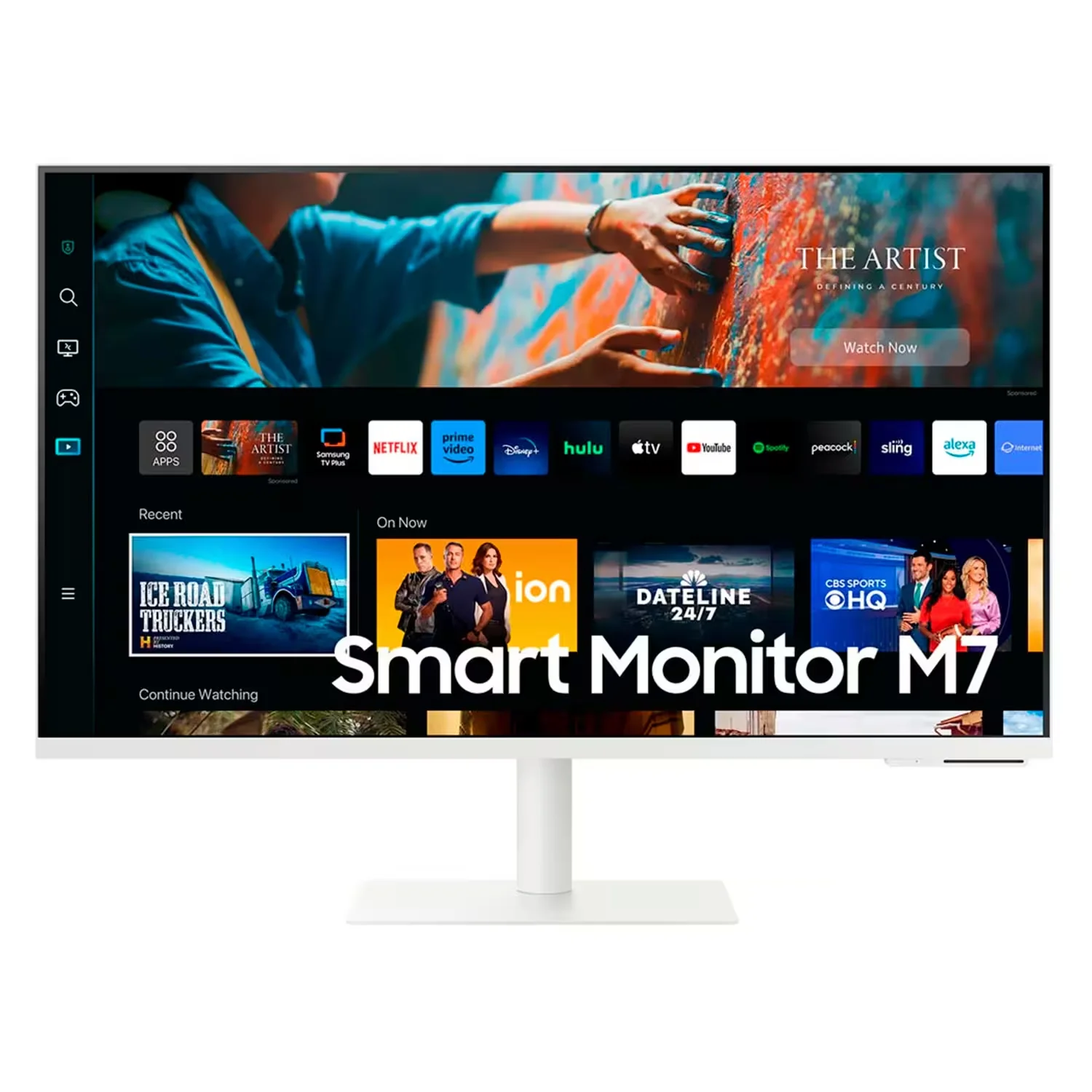 Monitor Samsung Smart M7 LS27CM701UNXZA 27" 4K Ultral HD 60Hz HDMI - Branco