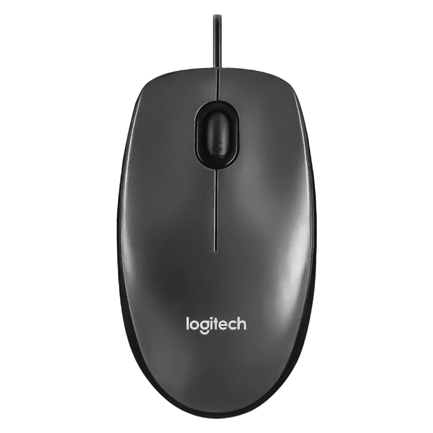 Mouse Logitech M100 910-001601 1000 DPI USB - Cinza