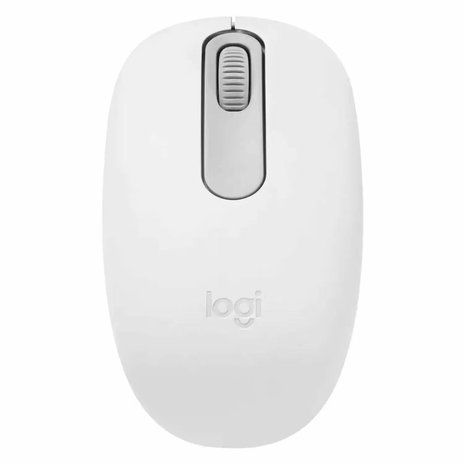 Mouse Logitech M196 910-007457 1000 DPI Sem Fio - Branco
