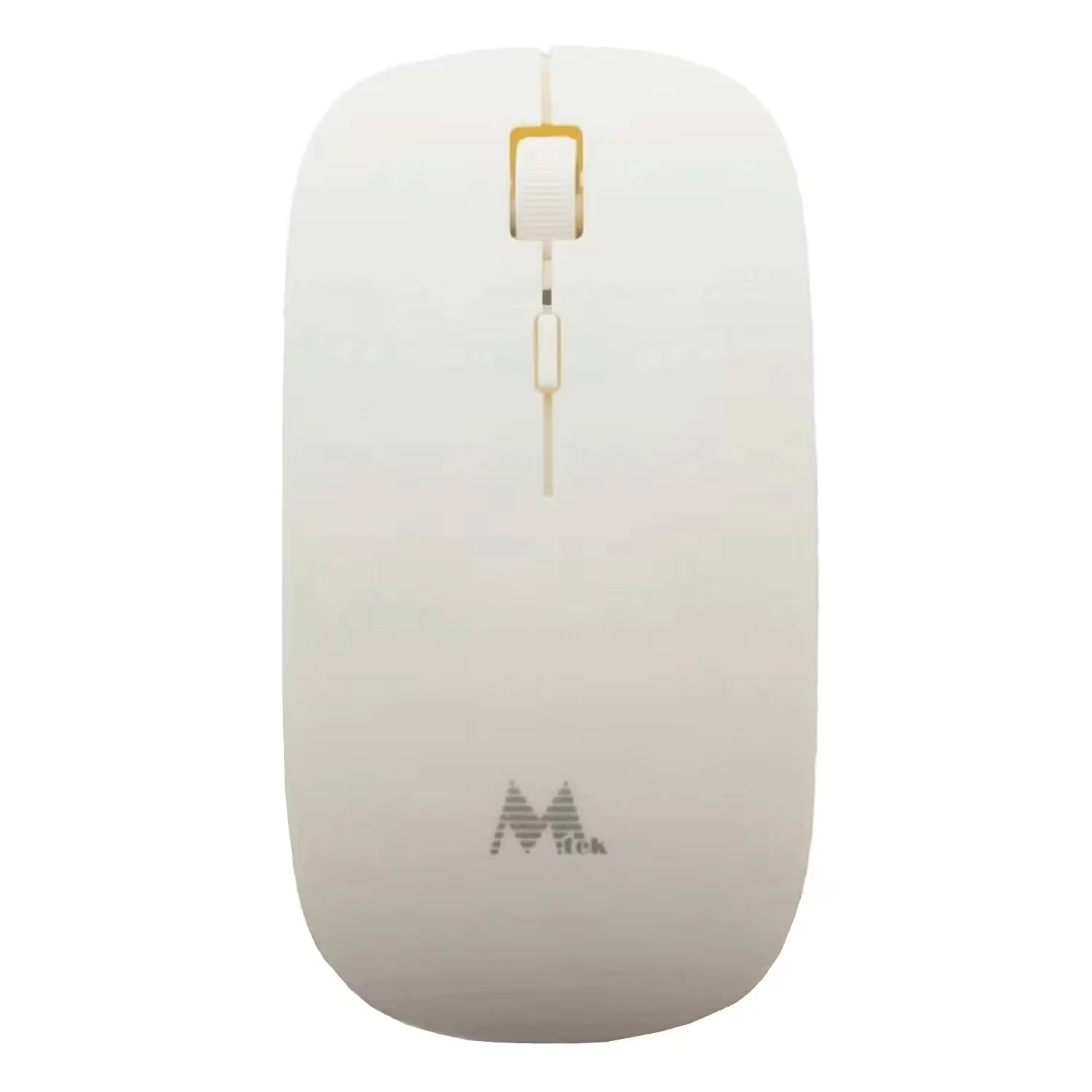 Mouse MTEK MW-4W350W Sem Fio 1600 DPI - Branco