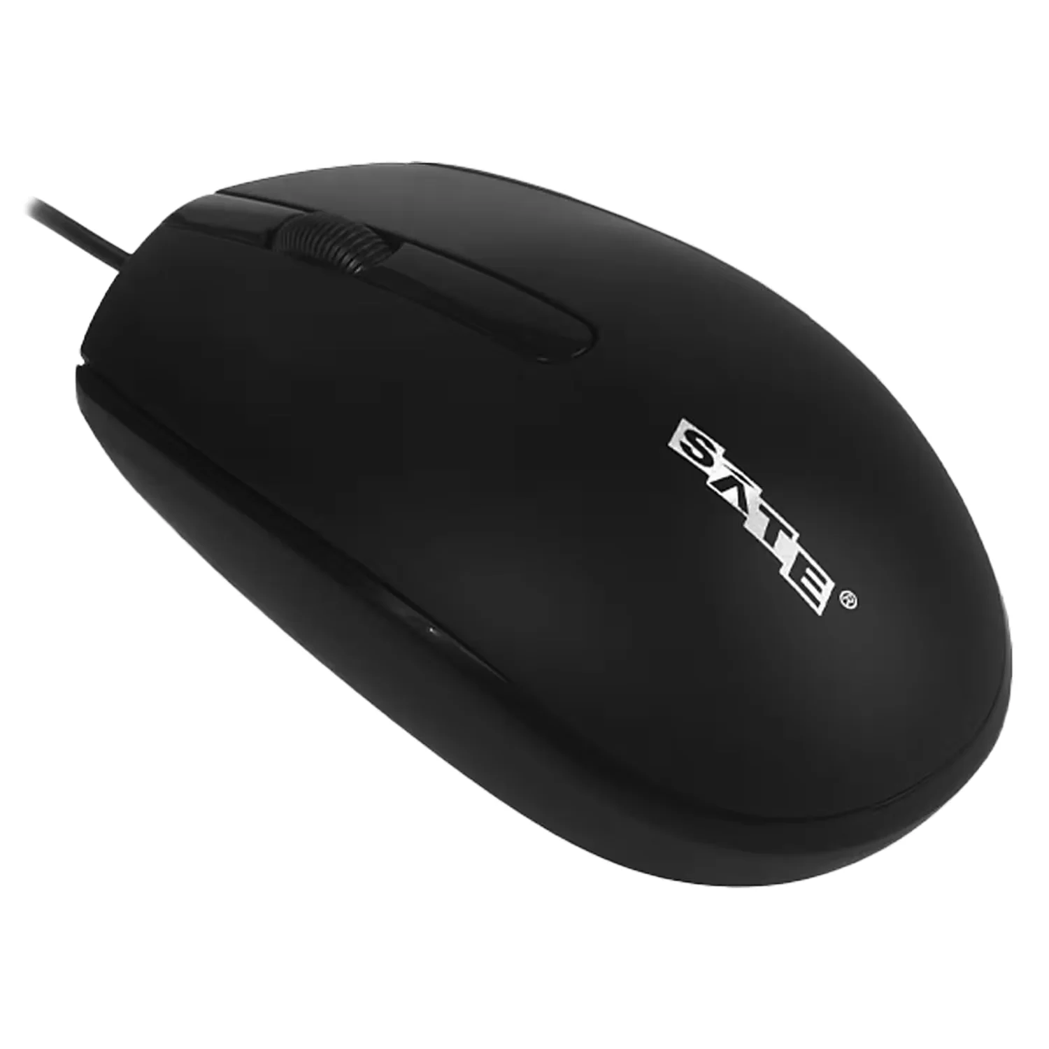 Mouse Satellite A-30 USB 1000 DPI - Preto