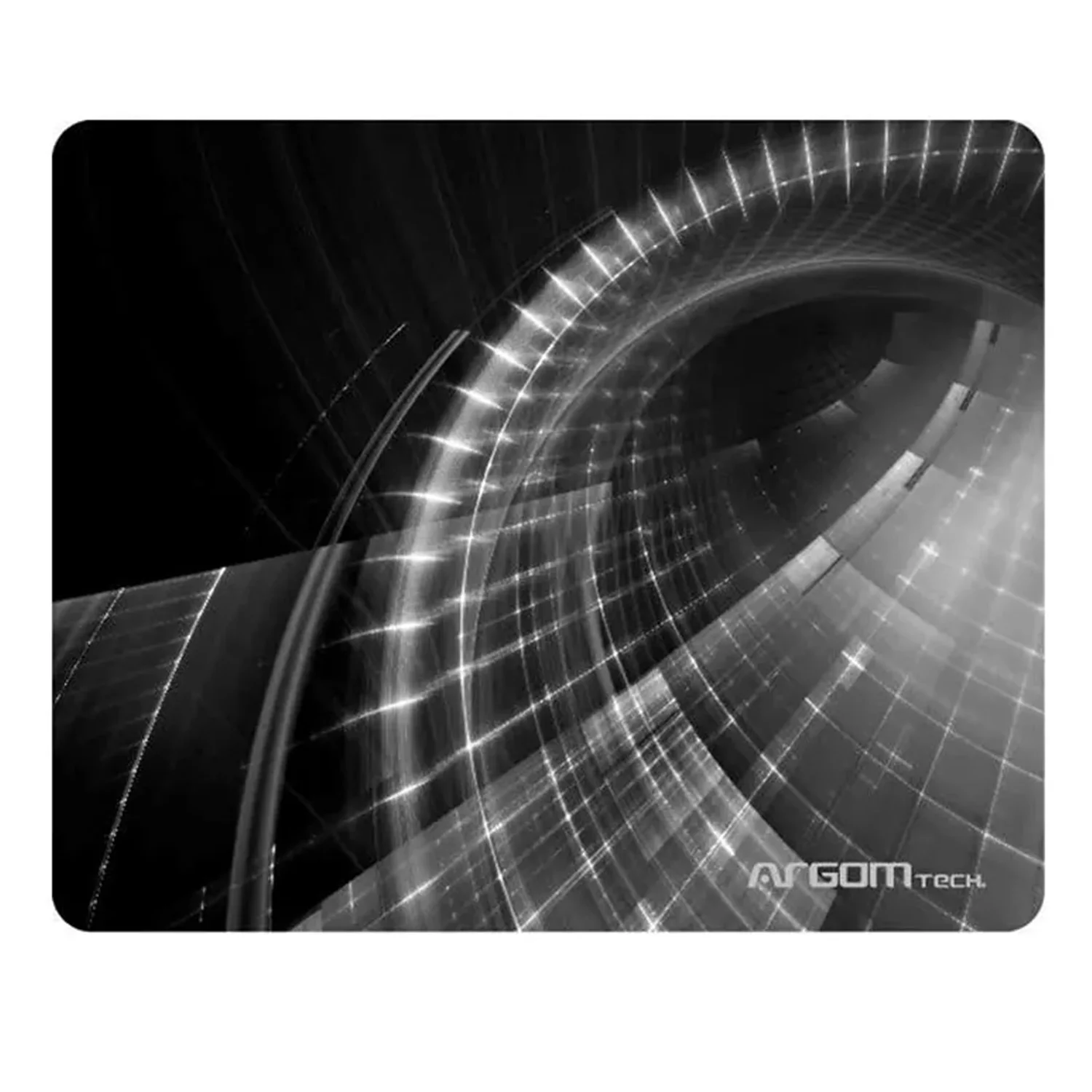 Mousepad Argom ARG-AC-1235WT 8.5x10" - Preto