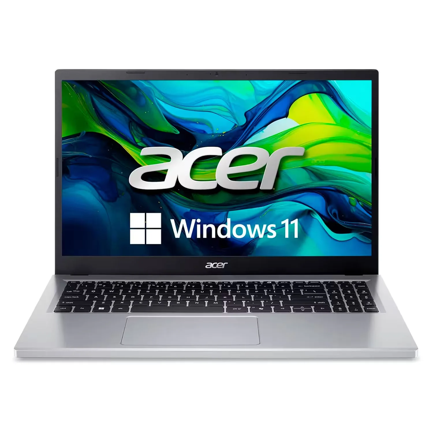 Notebook Acer AG15-31P-3947 15.6" Intel Core i3-N305 128GB UFS 8GB RAM - Prata