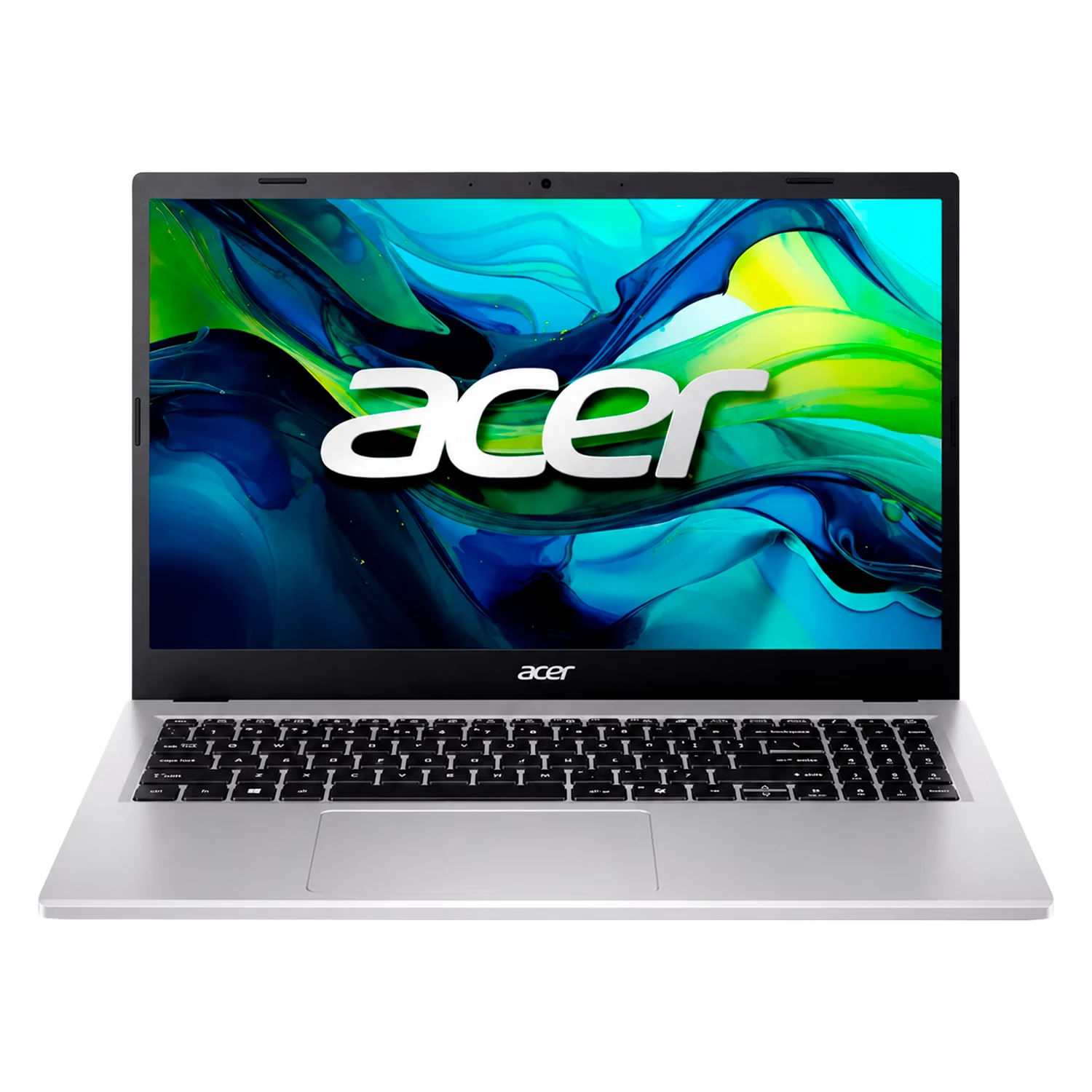 Notebook Acer Aspire Go 15 AMD Ryzen 3-7320U 8GB RAM 128GB SSD Tela 15.6" Full HD Windows 11 Inglês Prata - AG15-21P-R5YG