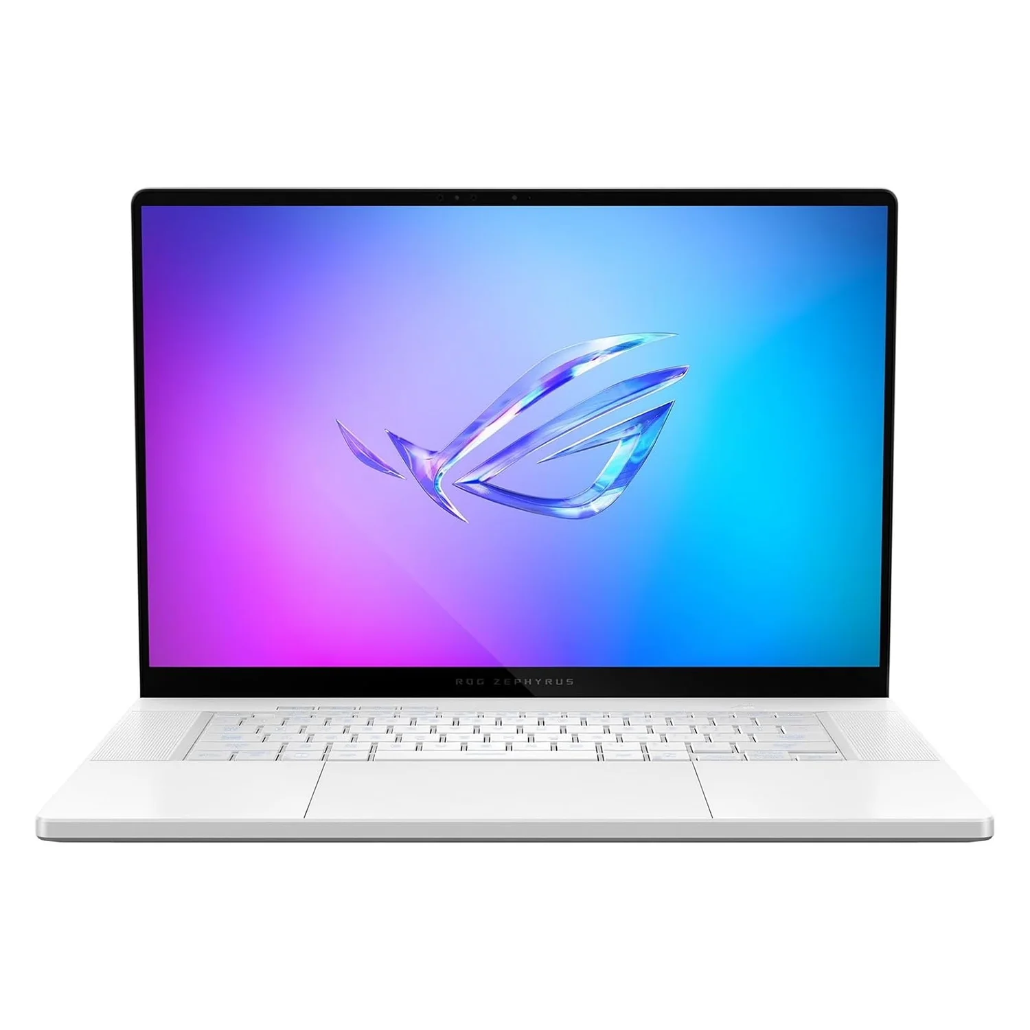 Notebook Asus ROG Zephyrus G16 Intel Core Ultra 9-285H RTX 5070Ti 32GB RAM 2TB SSD Tela 16" 2.5K Windows 11 Inglês Branco - GU605CR-XS97
