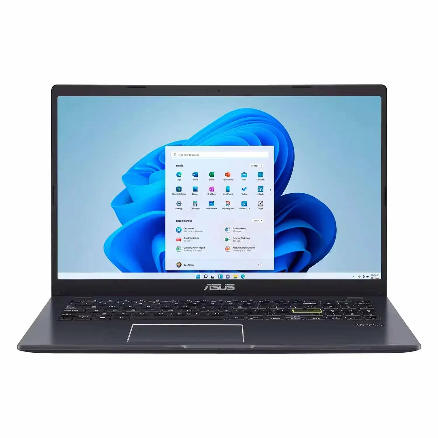 Notebook Asus VivoBook Go L510KA-ES04 Intel Celeron N4500 128GB eMMC 4GB RAM - Preto