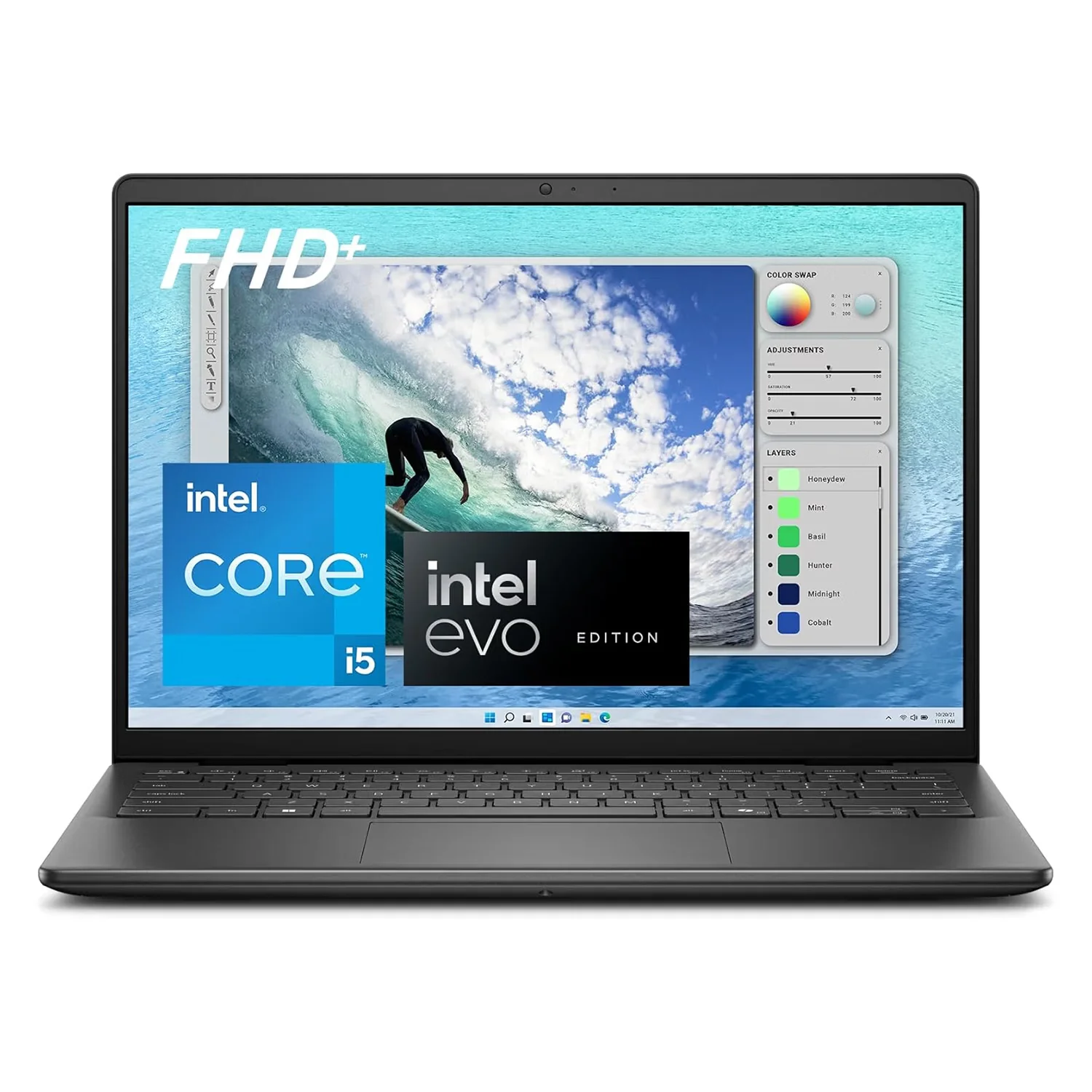 Notebook Dell I5440-5463BLK 14" Intel Core i5 1334U 512GB SSD 8GB RAM - Preto