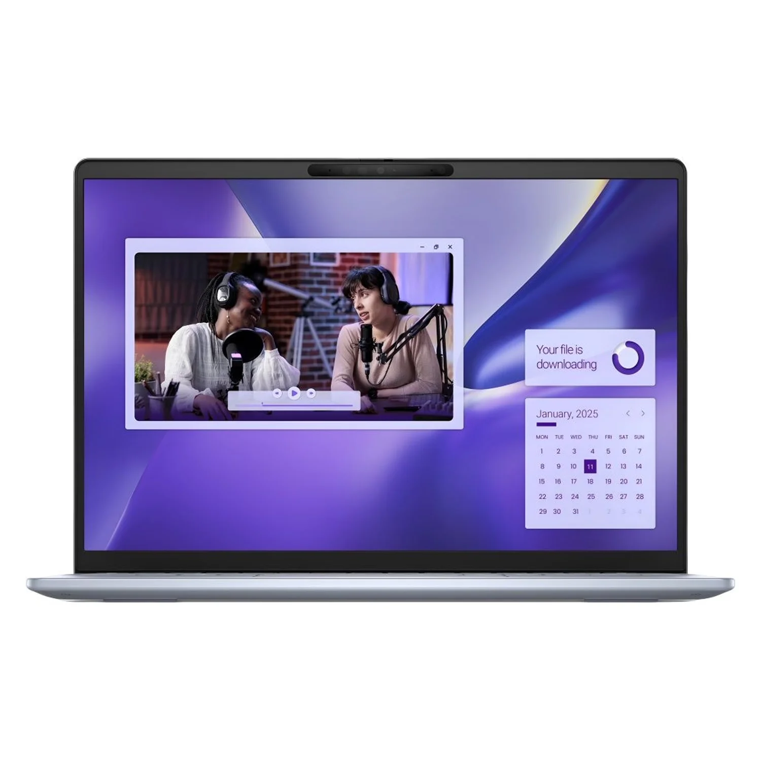 Notebook Dell I7441-SX10838 14" Snapdragon X Plus 512GSSD 16G RAM Touch - Azul Gelo