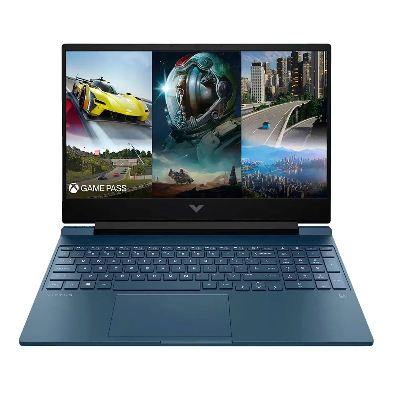 Notebook Gamer HP Victus 15-FA1657NR 15.6" Intel Core i7 13620H 512GB SSD 16GB RAM NVIDIA GeForce RTX4060 8GB Inglês - Azul
