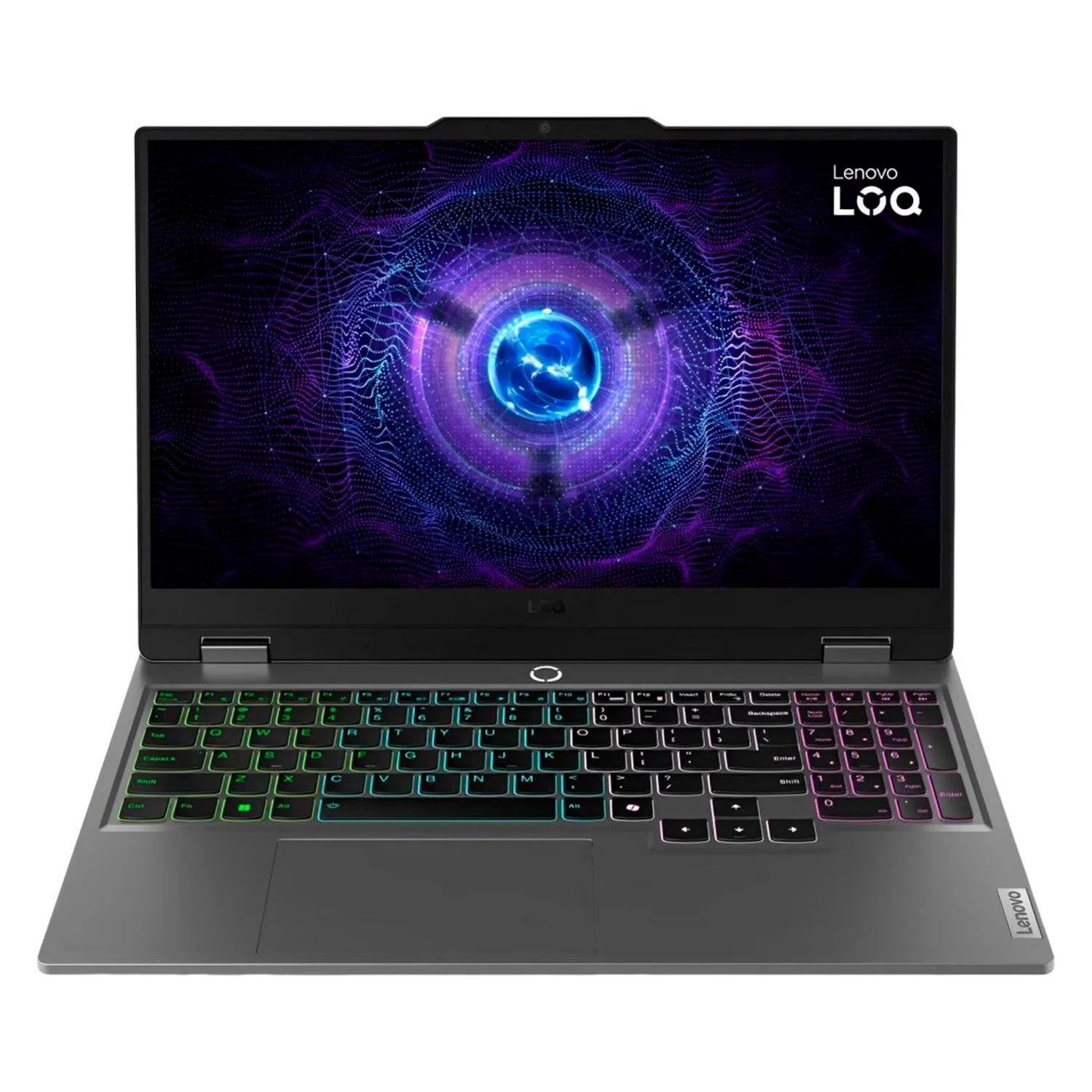 Notebook Gamer Lenovo Loq 83GS001BUS 15.6" Intel Core i5-12450HX 512GB SSD 12GB RAM NVIDIA Geforce RTX 2050 - Cinza