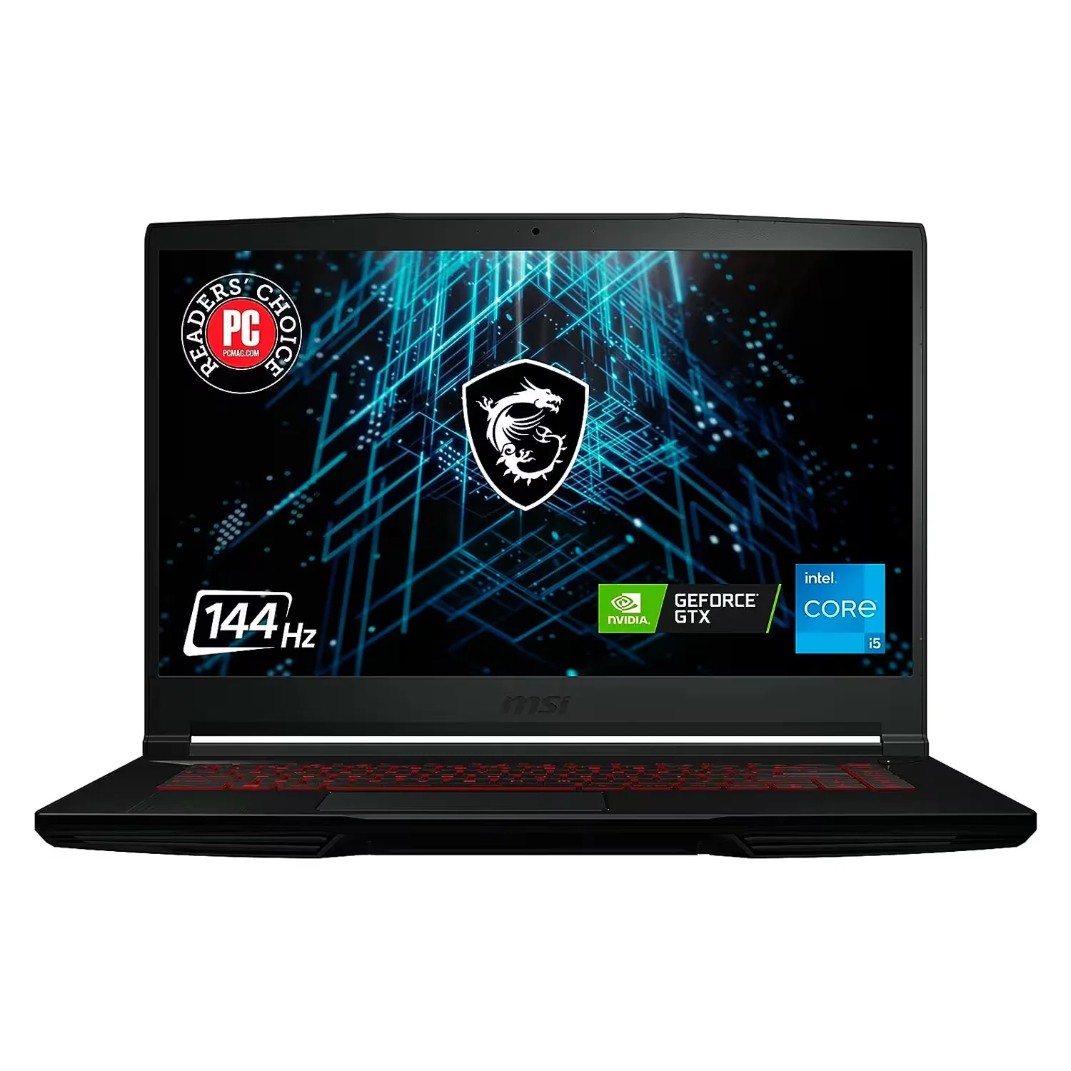 Notebook Gamer MSI GF63 Thin 11UC-1276US 15.6" Intel Core i5-12450H 512GB SSD 16GB RAM NVIDIA GeForce RTX 3050 - Preto