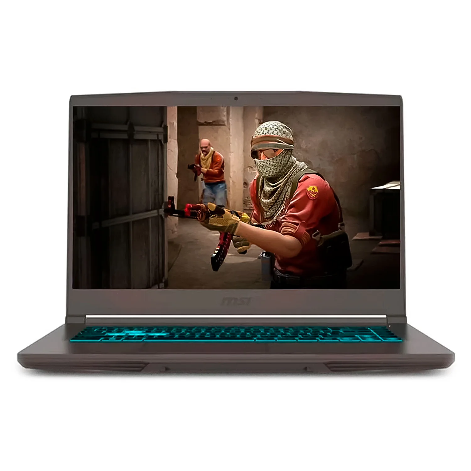 Notebook Gamer MSI Thin B7VF-461US 15.6" AMD Ryzen 5-7535HS 512GB SSD 16GB RAM NVIDIA GeForce RTX4060 8GB - Cinza
