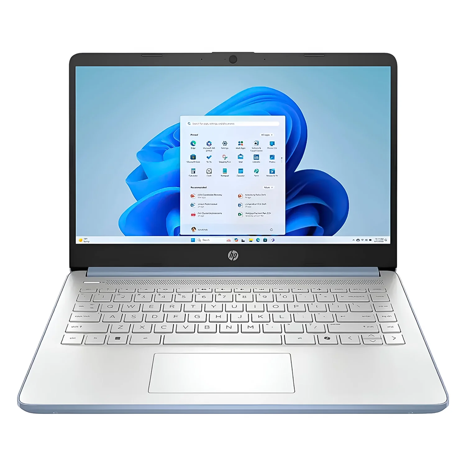 Notebook HP 14-DQ6012DX 14" Intel Celeron N150 128GB UFS 8GB RAM - Azul
