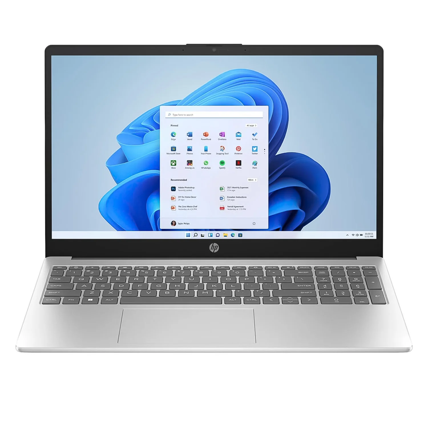 Notebook HP 15-FD0173WM 15.6" Intel Core i7-1255U 512GB SSD 8GB RAM - Prata