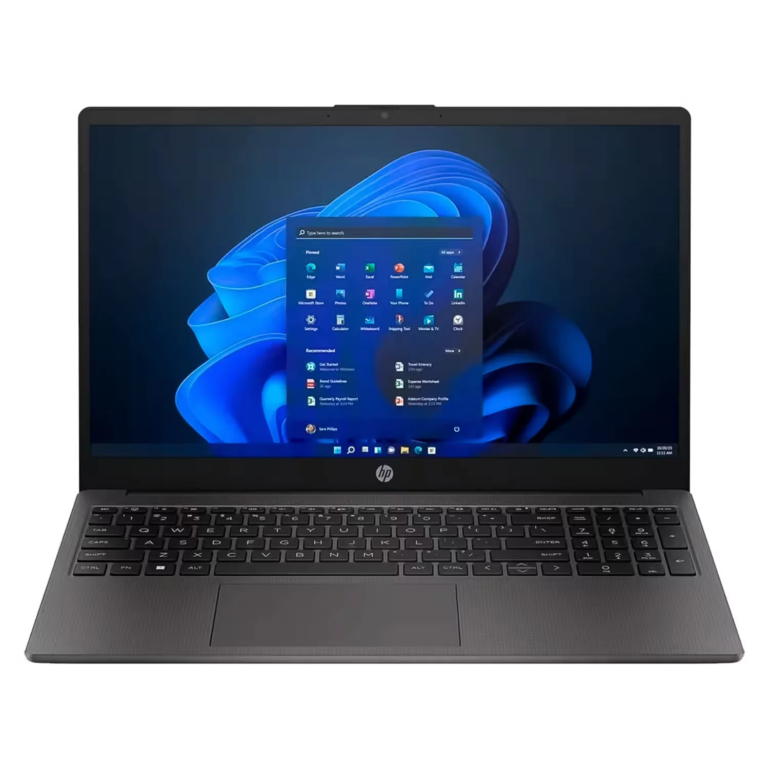 Notebook HP 255 G10 15.6" AMD Ryzen 7-7730U 512GB SSD 16GB RAM - Preto