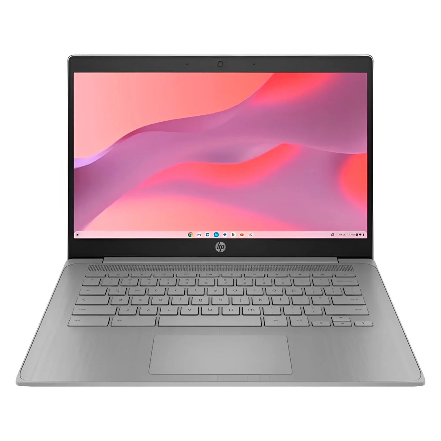 Notebook HP Chromebook 14A-NE1013DX 14" Intel Celeron N4500 64GB eMMC 4GB RAM - Cinza