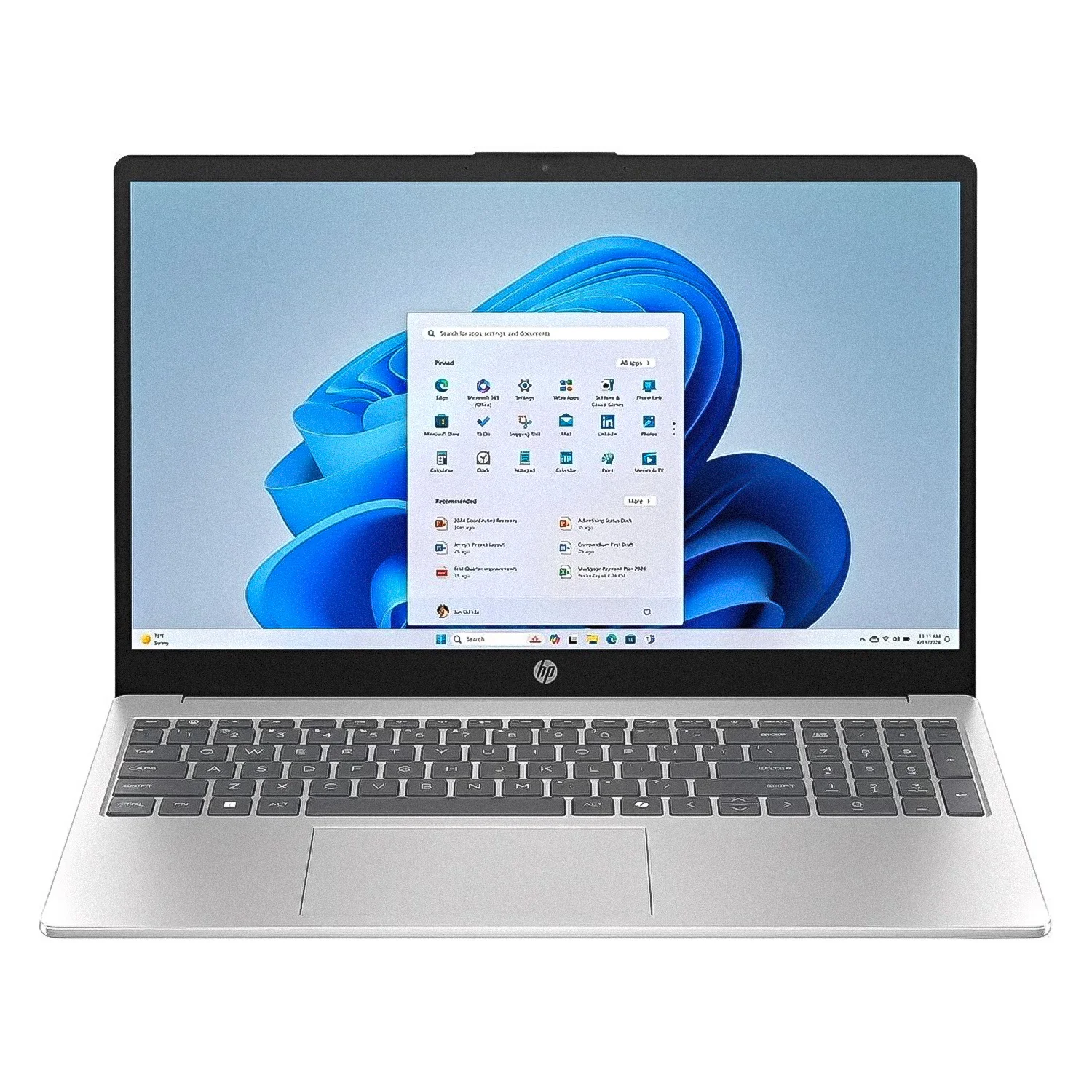 Notebook HP Intel Core i5-1334U 16GB RAM 512GB SSD Tela 15.6" Full HD Touch Windows 11 Inglês Prata - 15-FD0215DX