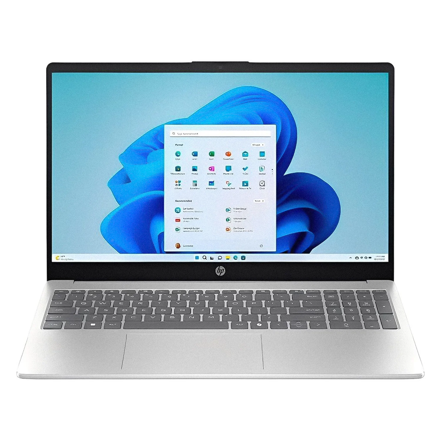 Notebook HP Laptop 15 Intel Core i5-1334U 12GB RAM 512GB SSD Tela 15.6" Full HD Windows 11 Inglês Prata - 15-FD0684NR