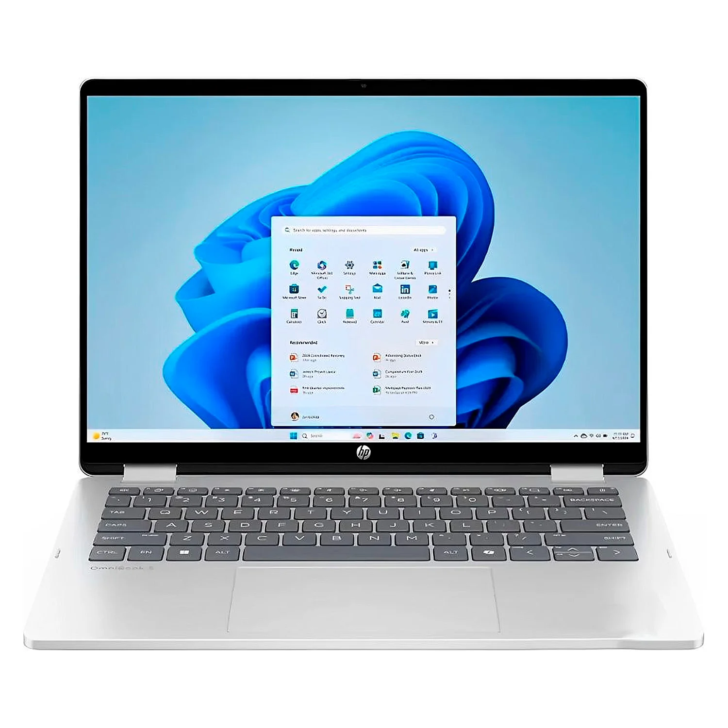 Notebook HP Omnibook 5 Flip 14-FP0023DX 14" Intel Core 7-150U 512GB SSD 16GB RAM - Prata