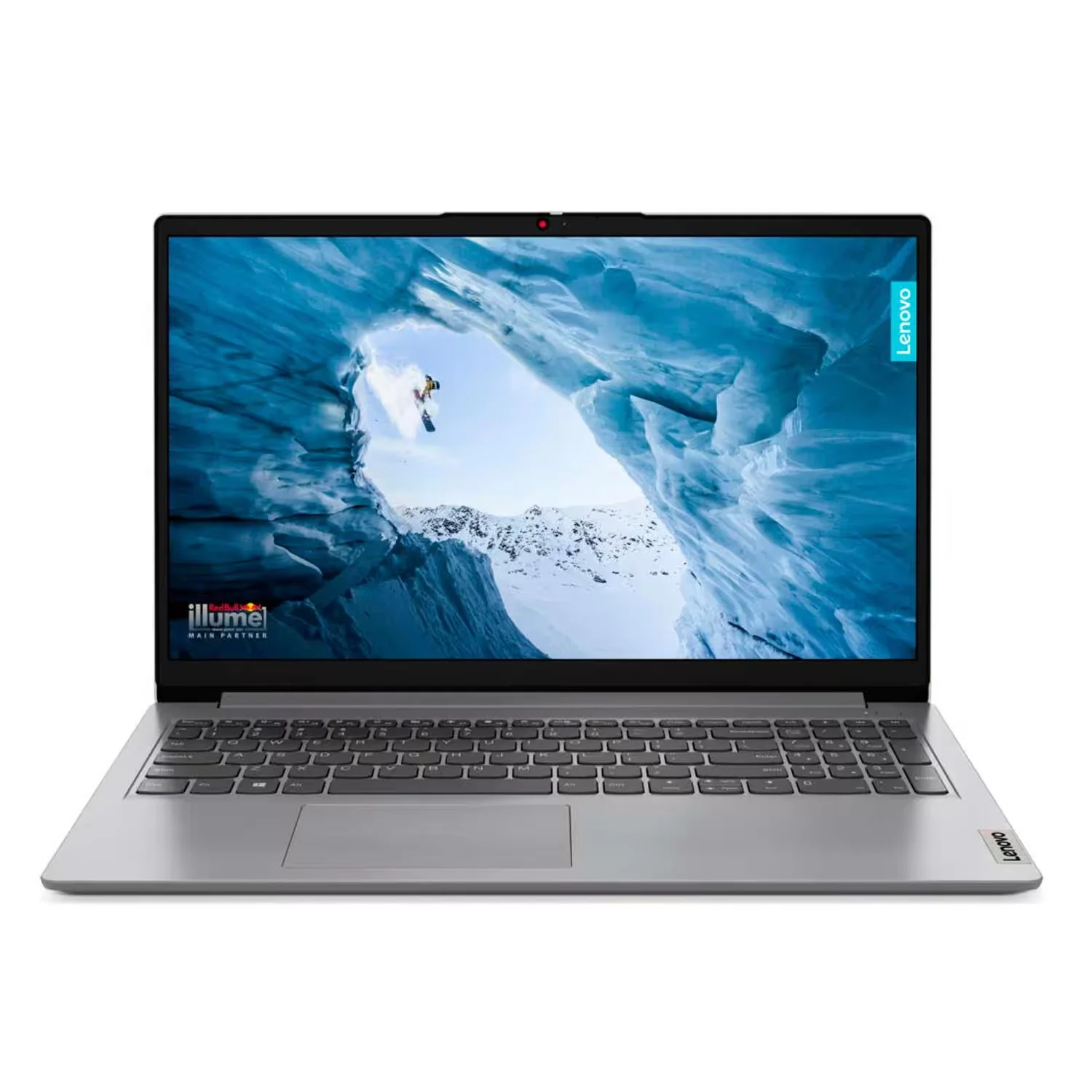 Notebook Lenovo IdeaPad 1i 82LX00A4US 15.6" Intel Celeron N4500 128GB EMMC 4GB RAM - Cinza