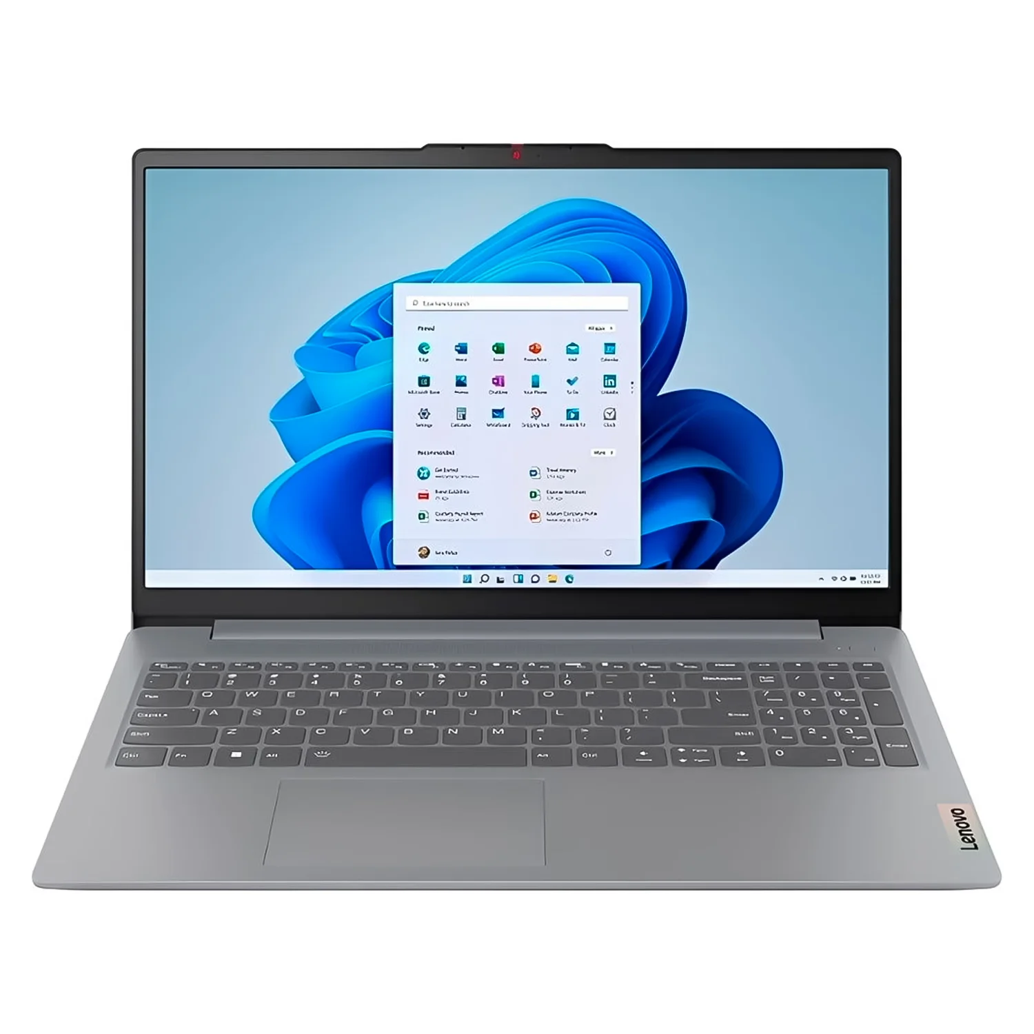 Notebook Lenovo IdeaPad Slim 3 82XB00C2US 15.6" Intel Core i3-N305 128GB UFS 8GB RAM - Cinza
