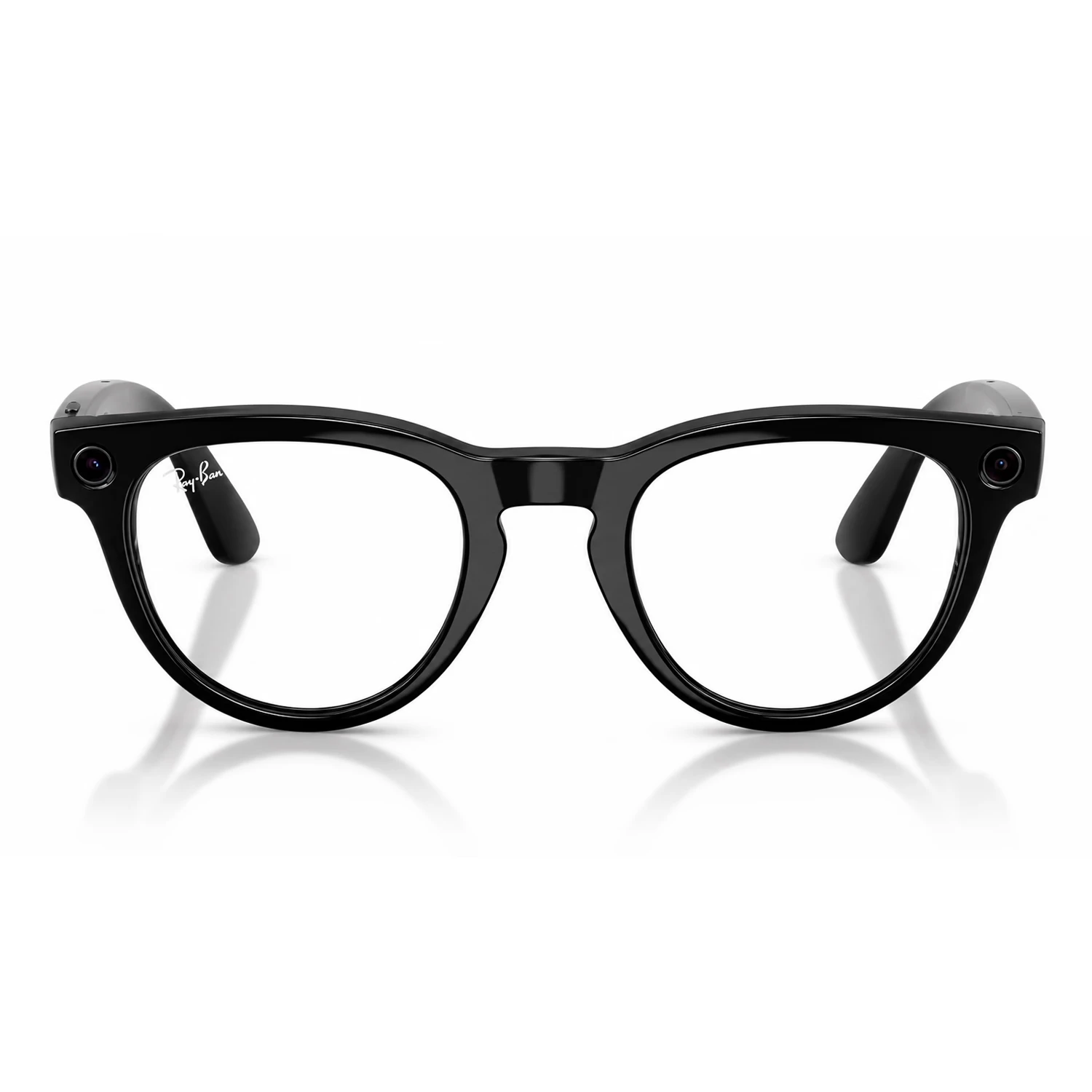 Óculos de Sol Ray-Ban Headliner Gen 2 RW4013F WiFi Meta IA 32GB - Preto Brilhante Transitions Safira