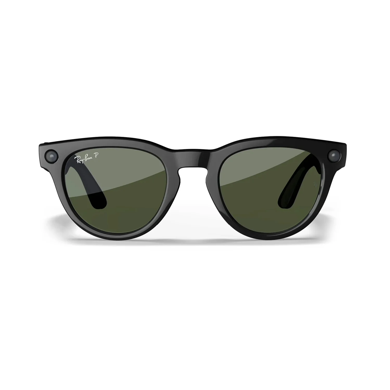 Óculos de Sol Ray-Ban Meta Headliner RW4009 WiFi Meta IA 32GB - Preto Brilhante Lente Verde