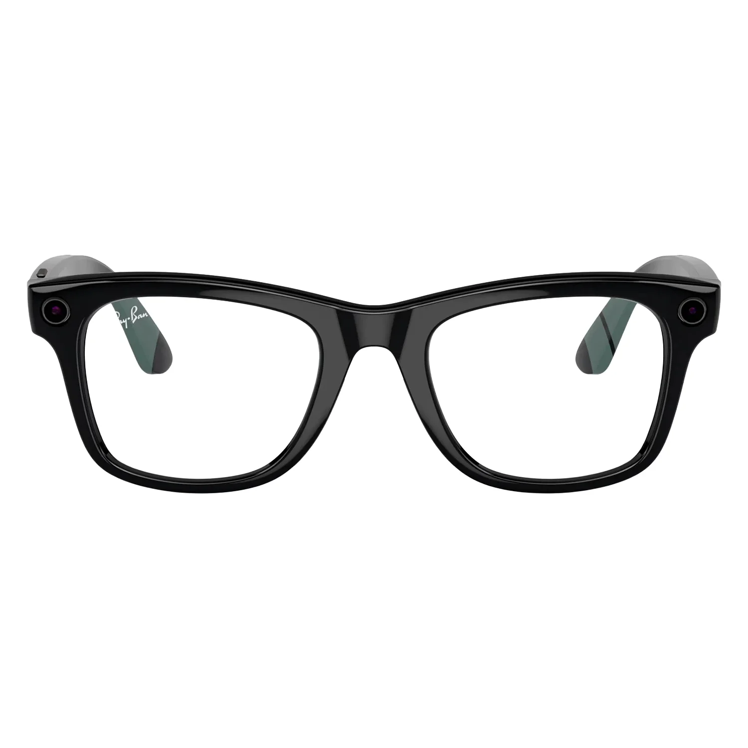 Óculos de Sol Ray-Ban Meta Wayfarer RW4008 WiFi UVA/UVB 32GB - Preto e Transparente