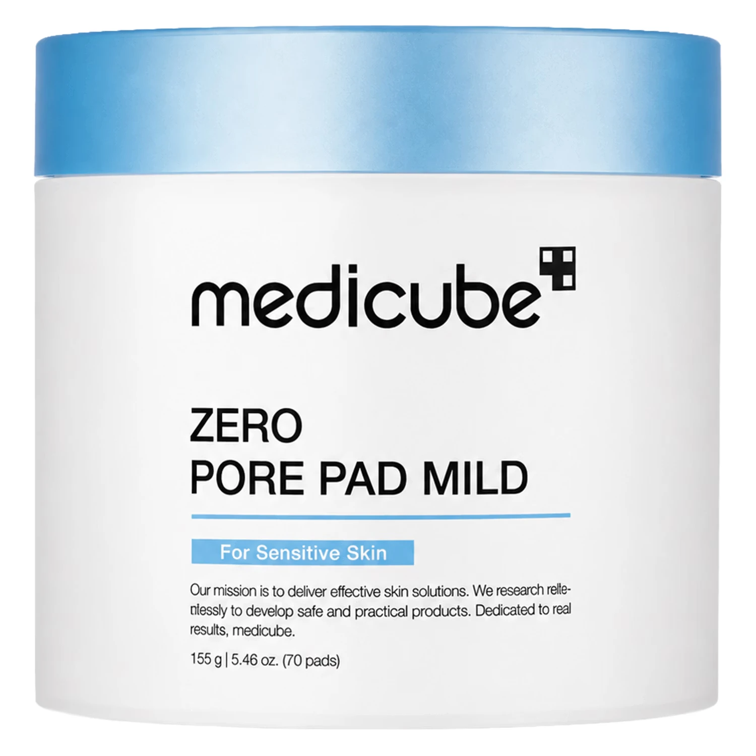 Pads Faciais Medicube Zero Pore Pad Mild - 70 Unidades