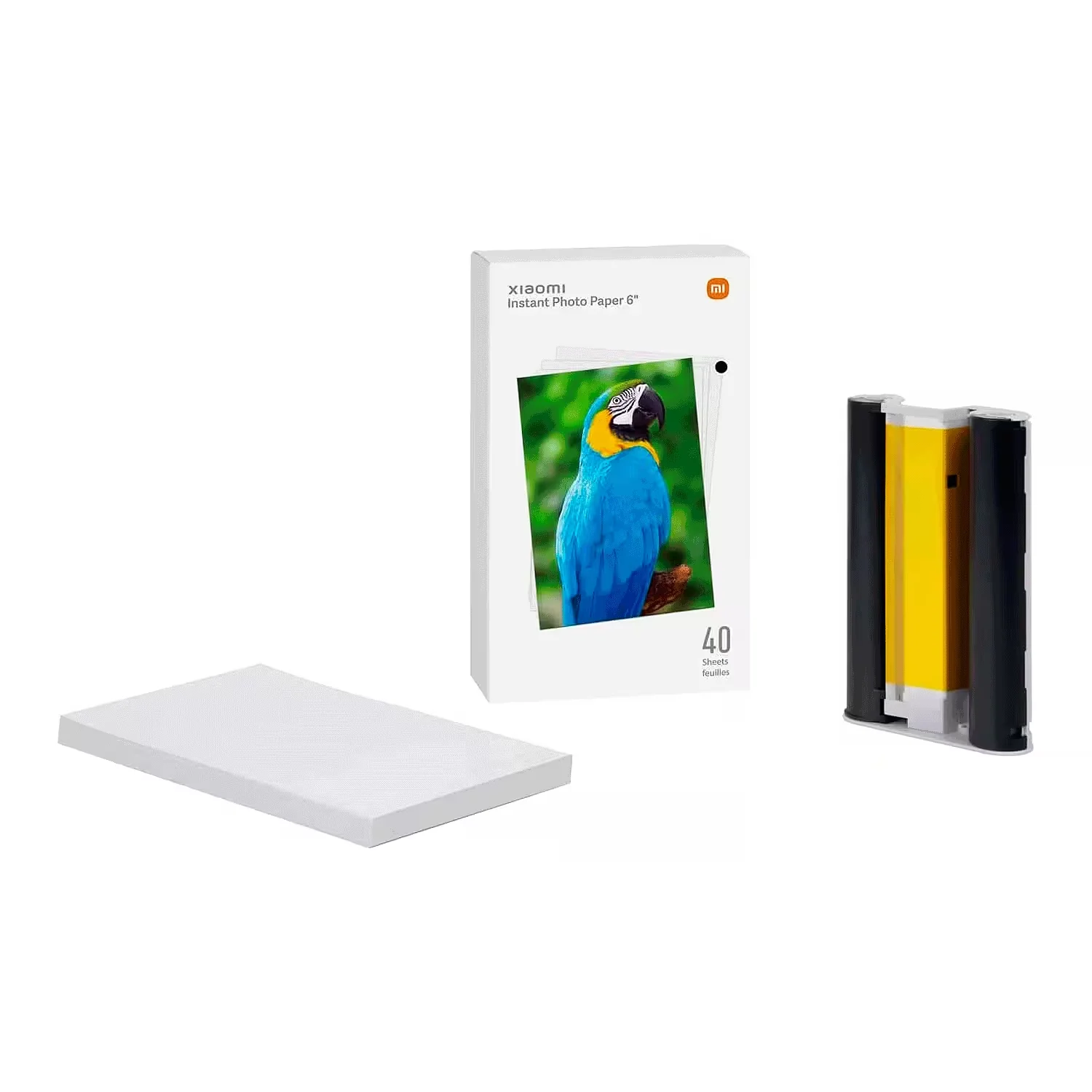 Papel Fotográfico Xiaomi Instant Photo Paper 6" BHR6757GL para Xiaomi Instant Photo Printer 1S Set - 40 Unidades