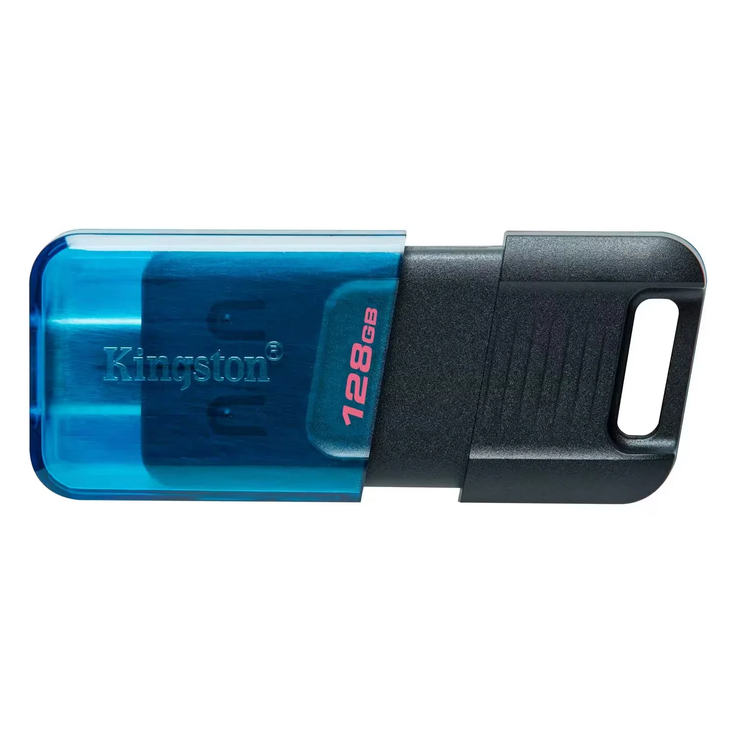 Pendrive Kingston DataTraveler 80M 128GB USB-C 3.2 - Preto DT80M/128GB