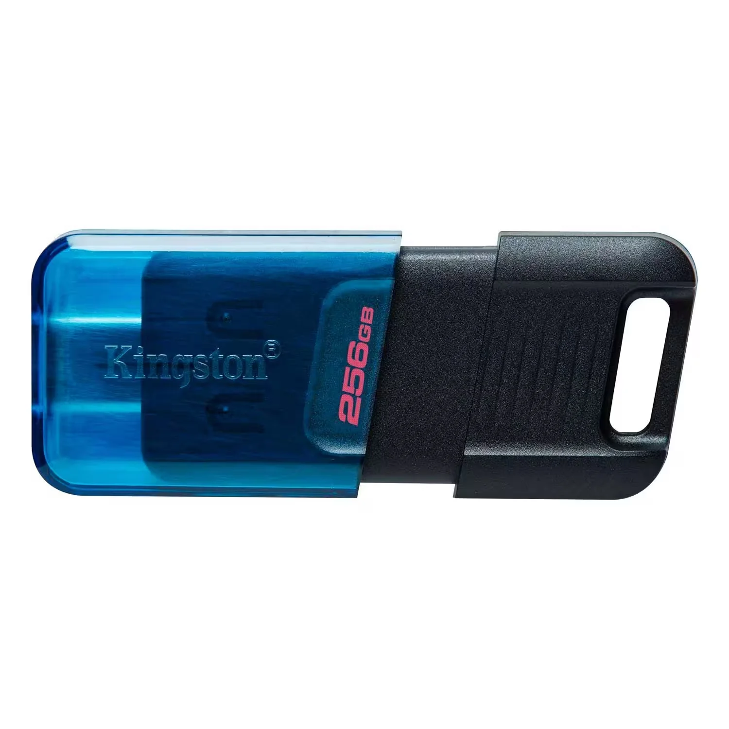 Pendrive Kingston DataTraveler 80M 256GB USB-C 3.2 - Preto DT80M/256GB