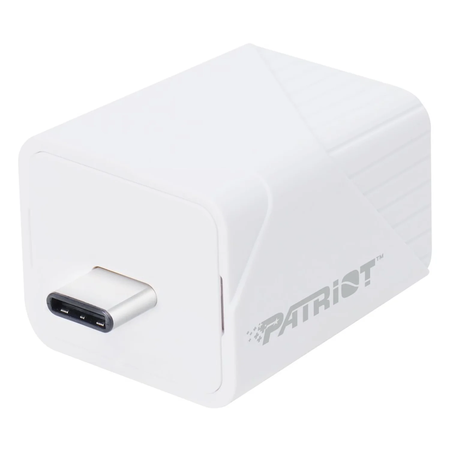 Pendrive Patriot iLuxe Cube 256GB USB-C 3.2 - Branco PI256GCUW30C