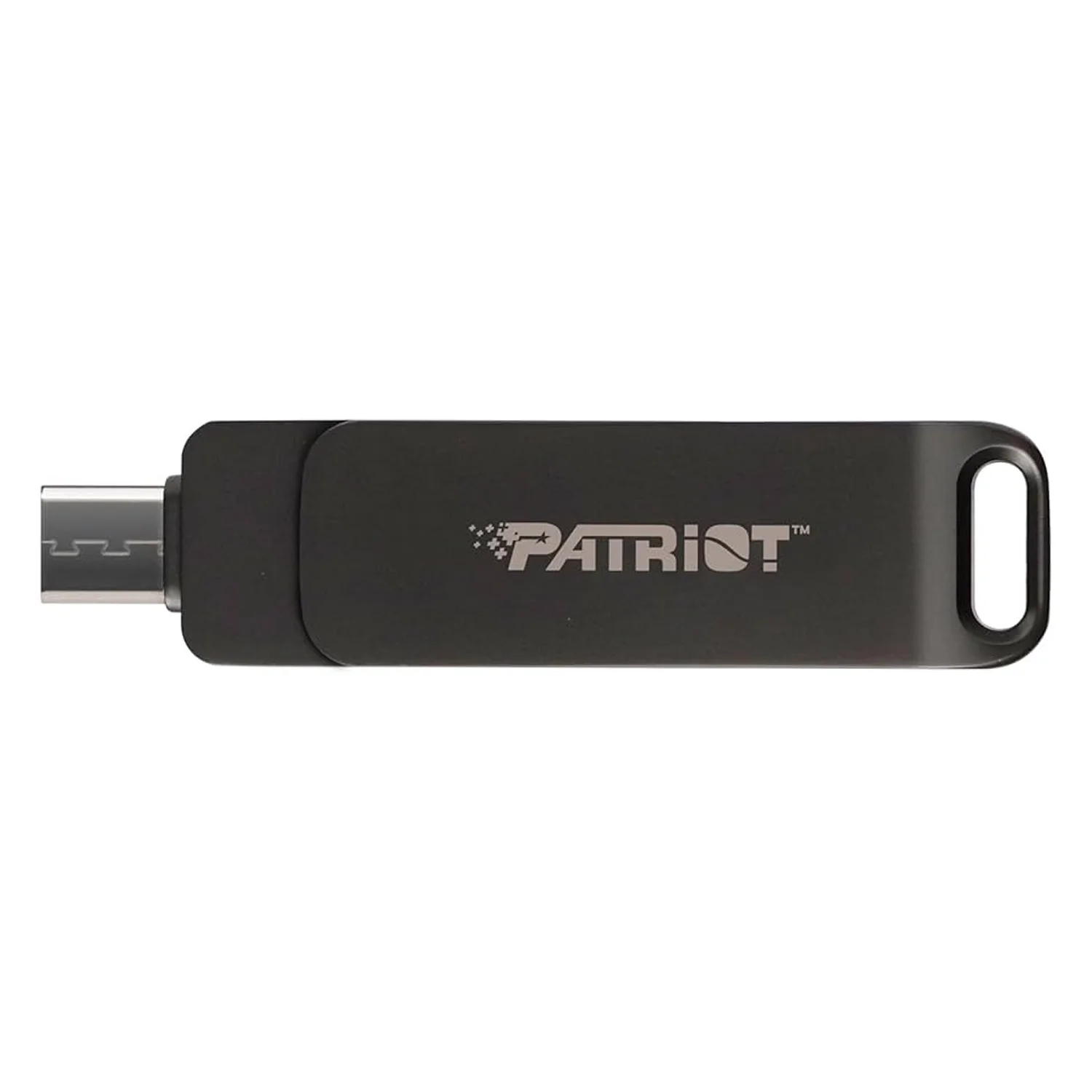 Pendrive Patriot Rage R500 256GB USB-C/USB 3.2 - Preto PE256GR550DSAD