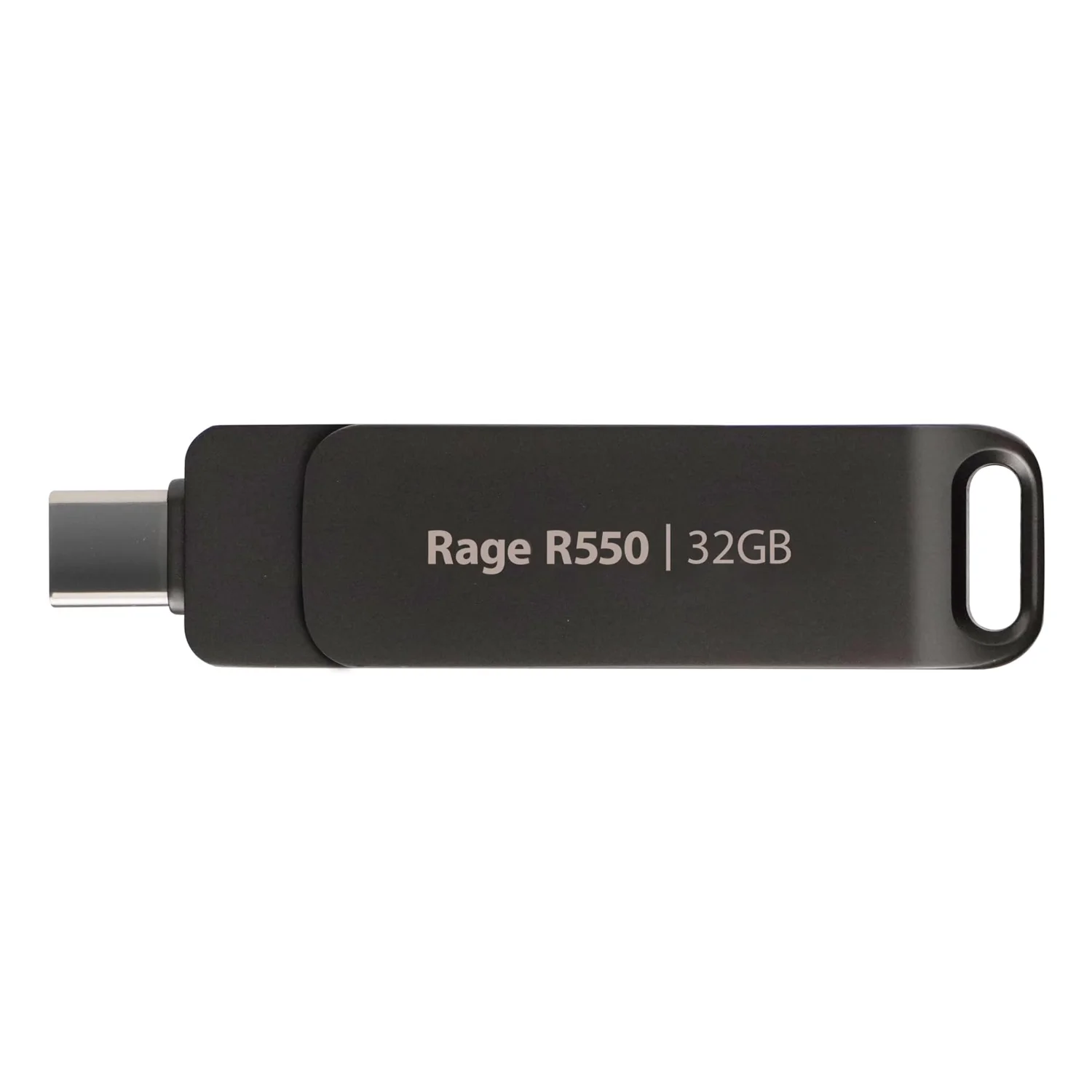 Pendrive Patriot Rage R500 32GB USB-C/USB 3.2 - Preto PE32GR550DSAD