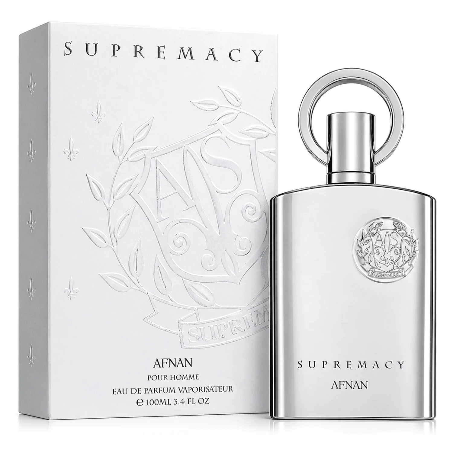 Perfume Afnan Supremacy Silver Eau de Parfum Masculino 100ml