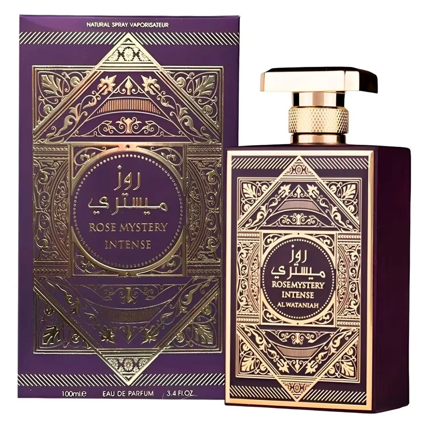 Perfume Al Wataniah Rose Mystery Intense Unissex 100ml