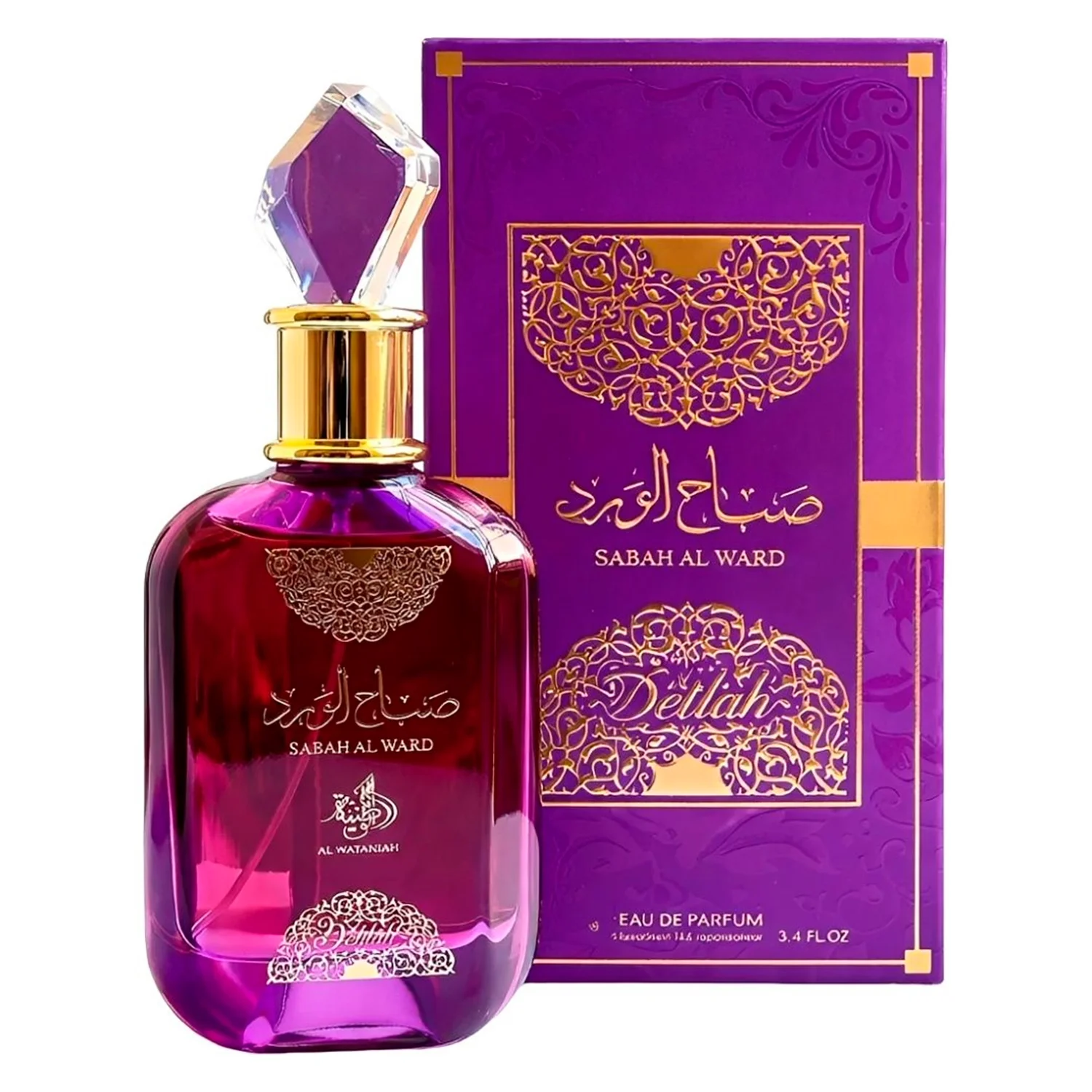 Perfume Al Wataniah Sabah Al Ward Delilah Eau de Parfum Feminino 100ml