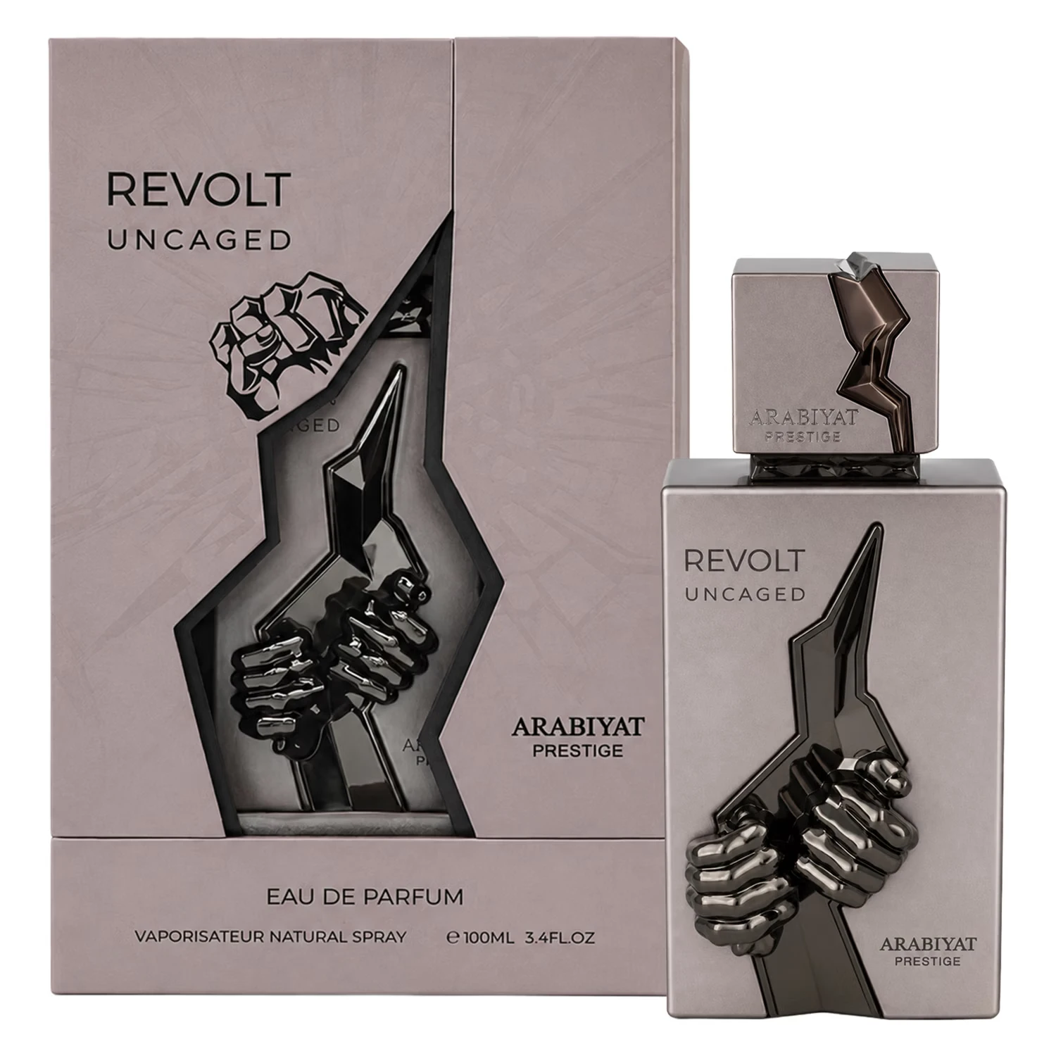 Perfume Arabiyat Prestige Revolt Uncaged Eau de Parfum Unissex 100ml